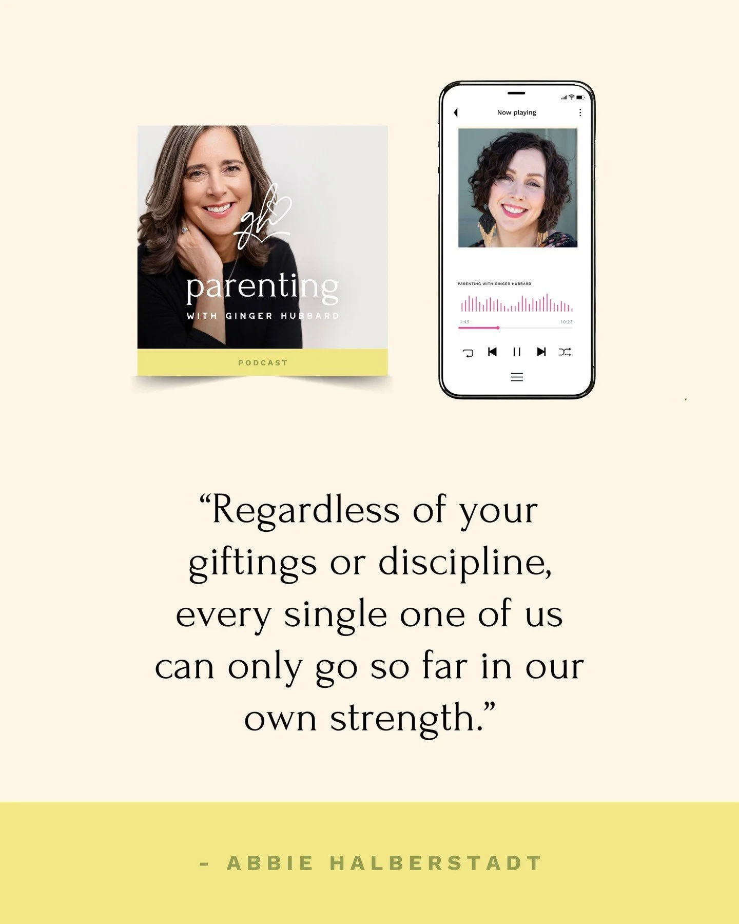 Episode 263 | Surviving the Challenges of Motherhood w/Abbie Halberstadt

🎙️PODCAST LINK IN PROFILE! 🎧

Special thanks to our sponsors:
@ctcmath
@weheartnutrition
@schoolhouserocked

#parentingwithgingerhubbard #parenting #podcast #children #kids #