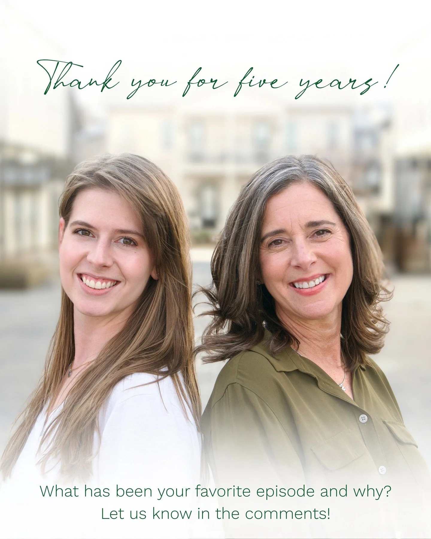 What a blessing it is to celebrate FIVE years of the podcast! We cannot say thank you enough for joining us each week. You all are a constant encouragement to us. Our prayer is that we can continue to help you reach the hearts of your children and po