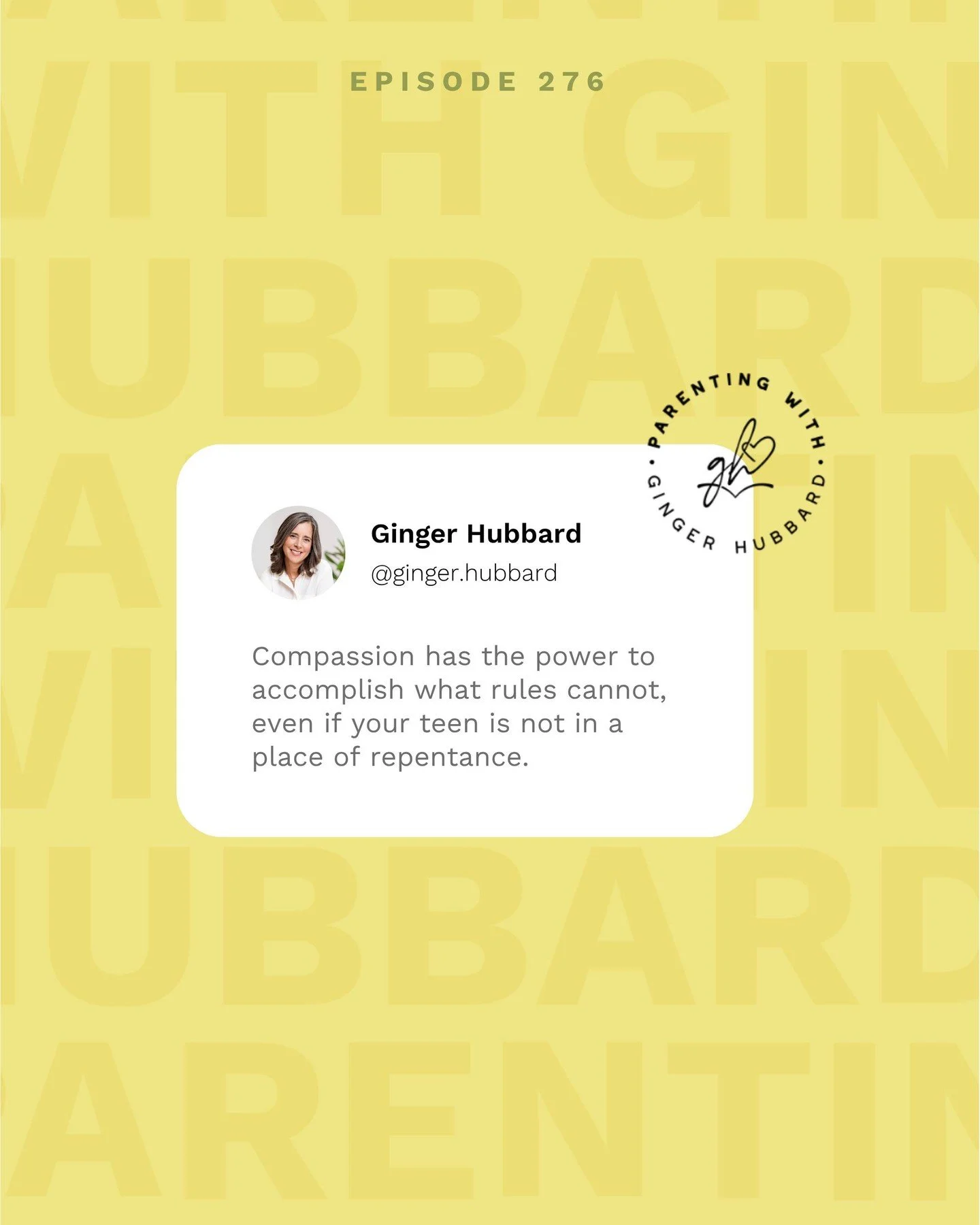 Episode 276 | Hope and Help for Teenage Rebellion

PODCAST LINK IN PROFILE! 

Special thanks to our sponsors:
@ctcmath
@weheartnutrition
@redeem.healthshare.ministry

#parentingwithgingerhubbard #parenting #podcast #children #kids #biblicalparenting 