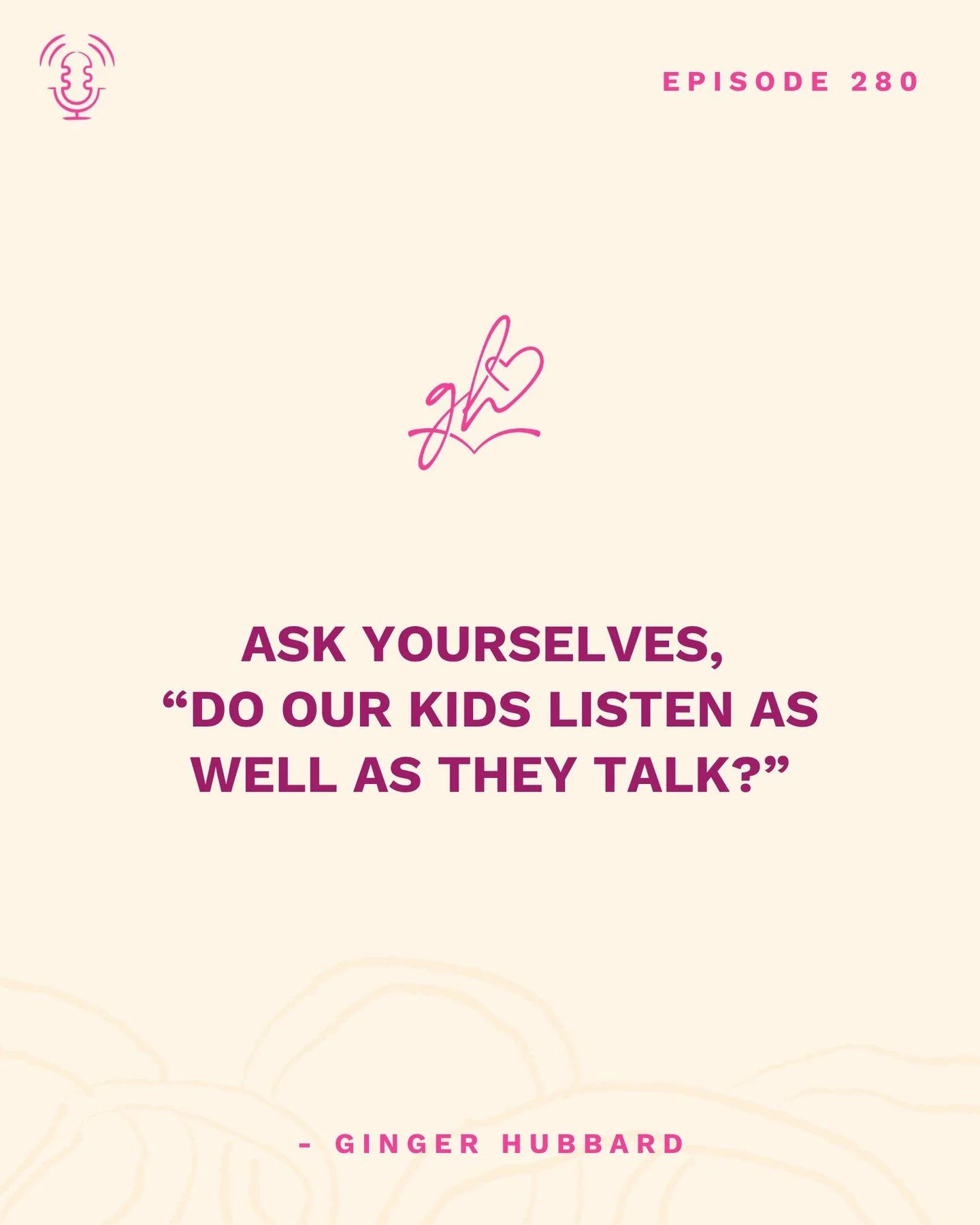 Episode 280 | When Kids Just Can't Stop Talking​

PODCAST LINK IN PROFILE! 

Special thanks to our sponsors:
@ctcmath
@weheartnutrition
@redeem.healthshare.ministry

#parentingwithgingerhubbard #parenting #podcast #children #kids #biblicalparenting #