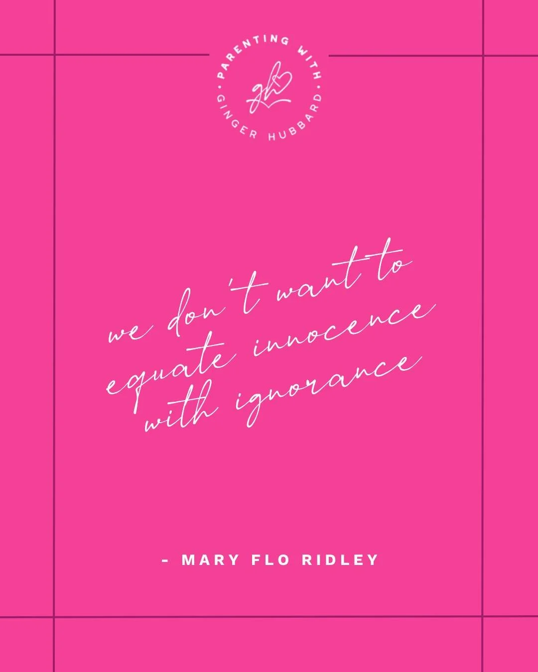 Episode 281 | How to Talk to Kids About Sex with Mary Flo Ridley &amp; Megan Michelson​ @birds__bees 

PODCAST LINK IN PROFILE! 

Special thanks to our sponsors:
@ctcmath
@weheartnutrition
@redeem.healthshare.ministry

#parentingwithgingerhubbard #pa