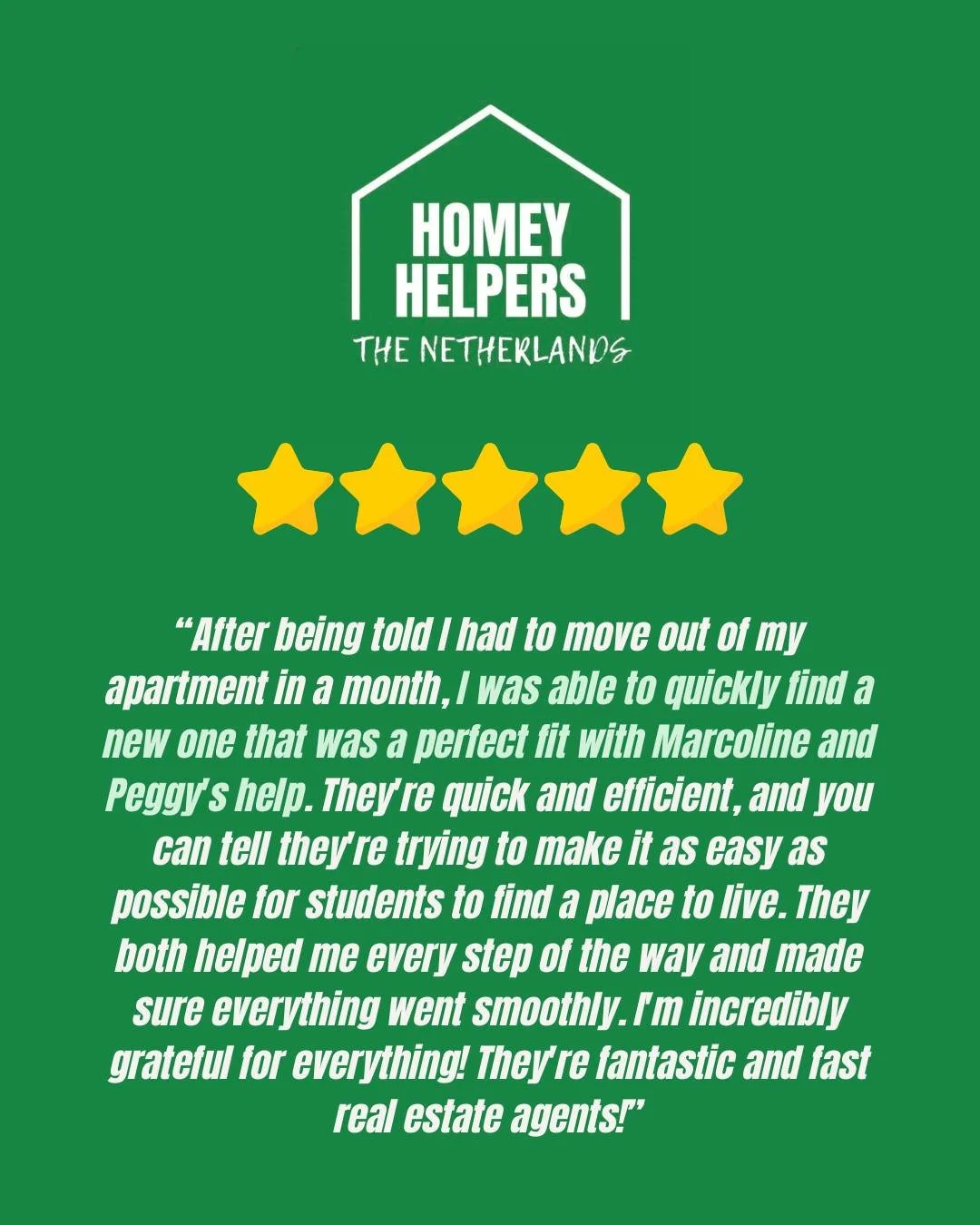 Need an apartment ASAP? Call us ☎️

We had a client who got the very unfortunate news that she had to move out of her apartment in a month. Instead of panicking, she called us, and we found her a new place in LESS THAN A MONTH.

When life happens, ap