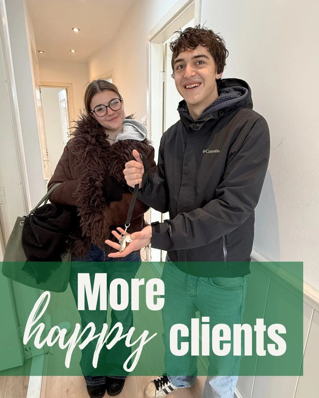 Moving in with others? We've got you.

We have apartments that are perfect 2, 3, and even 4 people. Perfect for couples, roommates, or people who simply want to live with others. 

Contact us today, and we'll show you around. Visit www.homeyhelpers.n