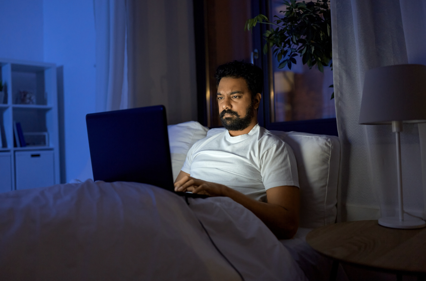 Stress, Sleep and working in bed