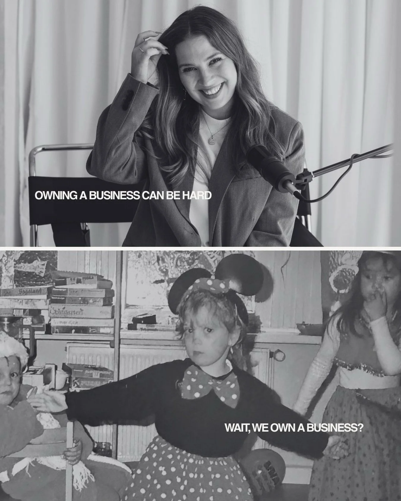 Manchmal bist du die CEO.
Manchmal bist du einfach nur ein Kind mit einer gro&szlig;en Idee.
Beides bringt dich weiter.

danke @assia.bewusst , dass du beide Pers&ouml;nlichkeiten unterst&uuml;tzt 🫶🏽