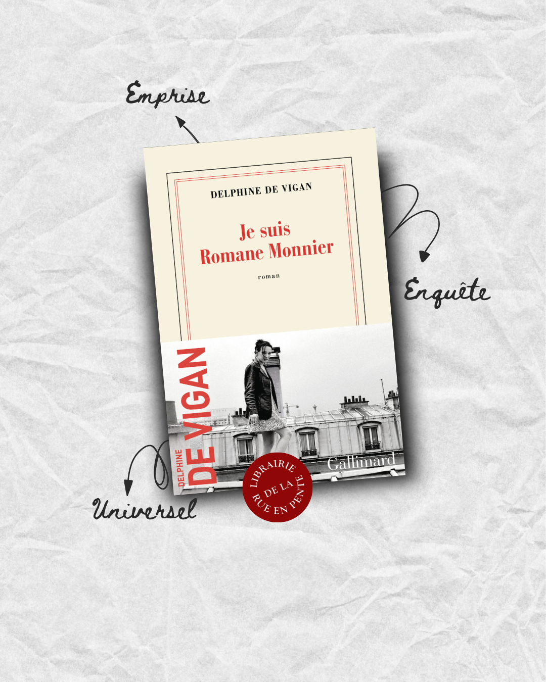 Je suis Romane Monnier - Delphine de Vigan