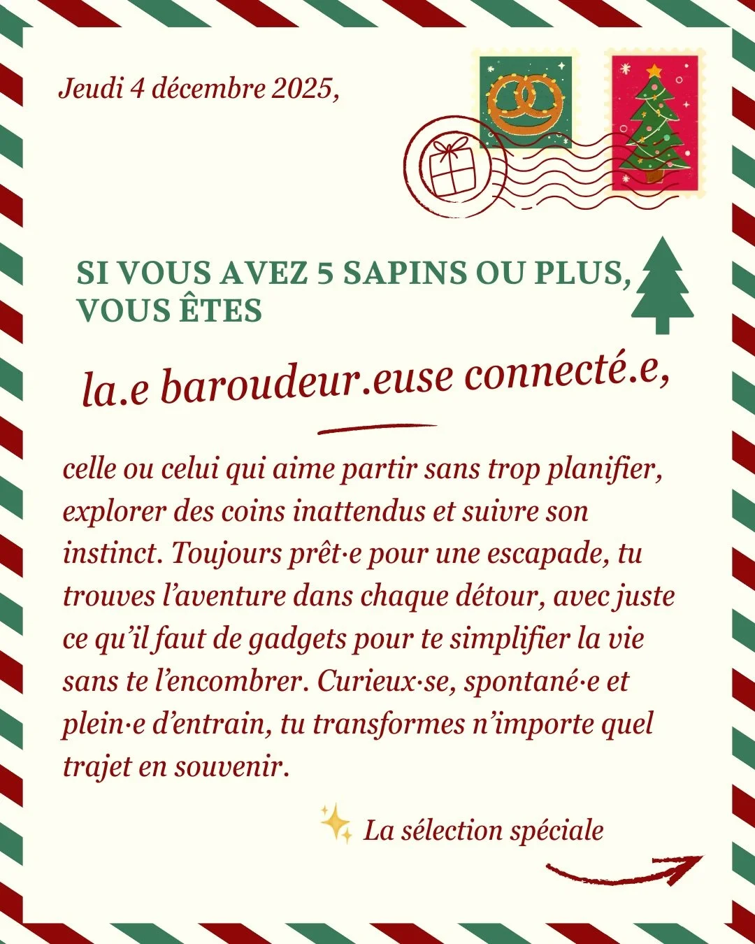 🌲Voici le premier r&eacute;sultat &agrave; notre quizz de No&euml;l ⭐️ 
Rendez-vous la semaine prochaine pour la suite ! 🦌