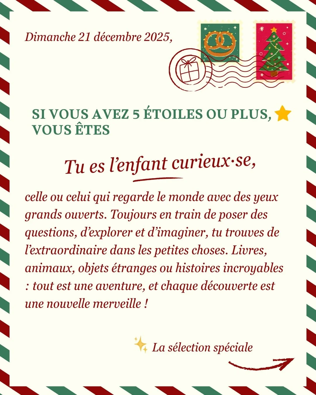 Dimanche pluvieux 🌧️ on en profite pour vous sortir un nouveau r&eacute;sultat et une belle s&eacute;lection en suivant ! 📚
Le dernier personnage c&rsquo;est pour demain 🦌