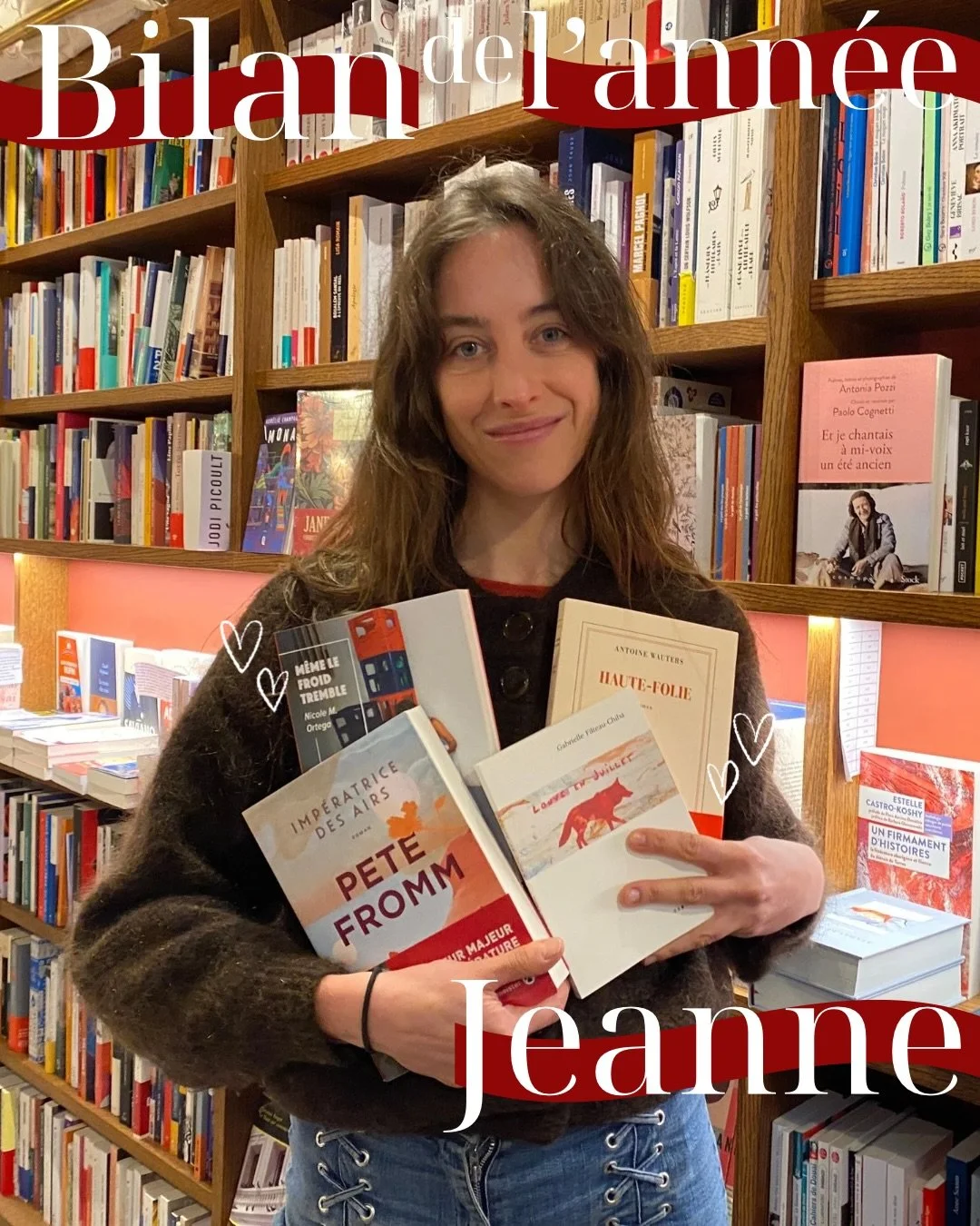 ✨ Il est temps de faire le bilan ! Vous appr&eacute;ciez ce moment de l&rsquo;ann&eacute;e o&ugrave; chacune de nous vous pr&eacute;sente ses 3 (ou 4) coups de &hearts;️ ultimes de 2025 💫 Ce fut compliqu&eacute; mais Jeanne a su faire son choix : 

