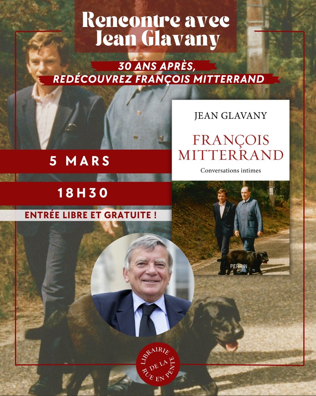💫 On s&rsquo;y prend &agrave; l&rsquo;avance parce qu&rsquo;on conna&icirc;t vos agendas charg&eacute;s : dans un mois tout pile, nous accueillerons Jean Glavany, ancien ministre de l&rsquo;Agriculture et chef de cabinet de Fran&ccedil;ois Mitterran