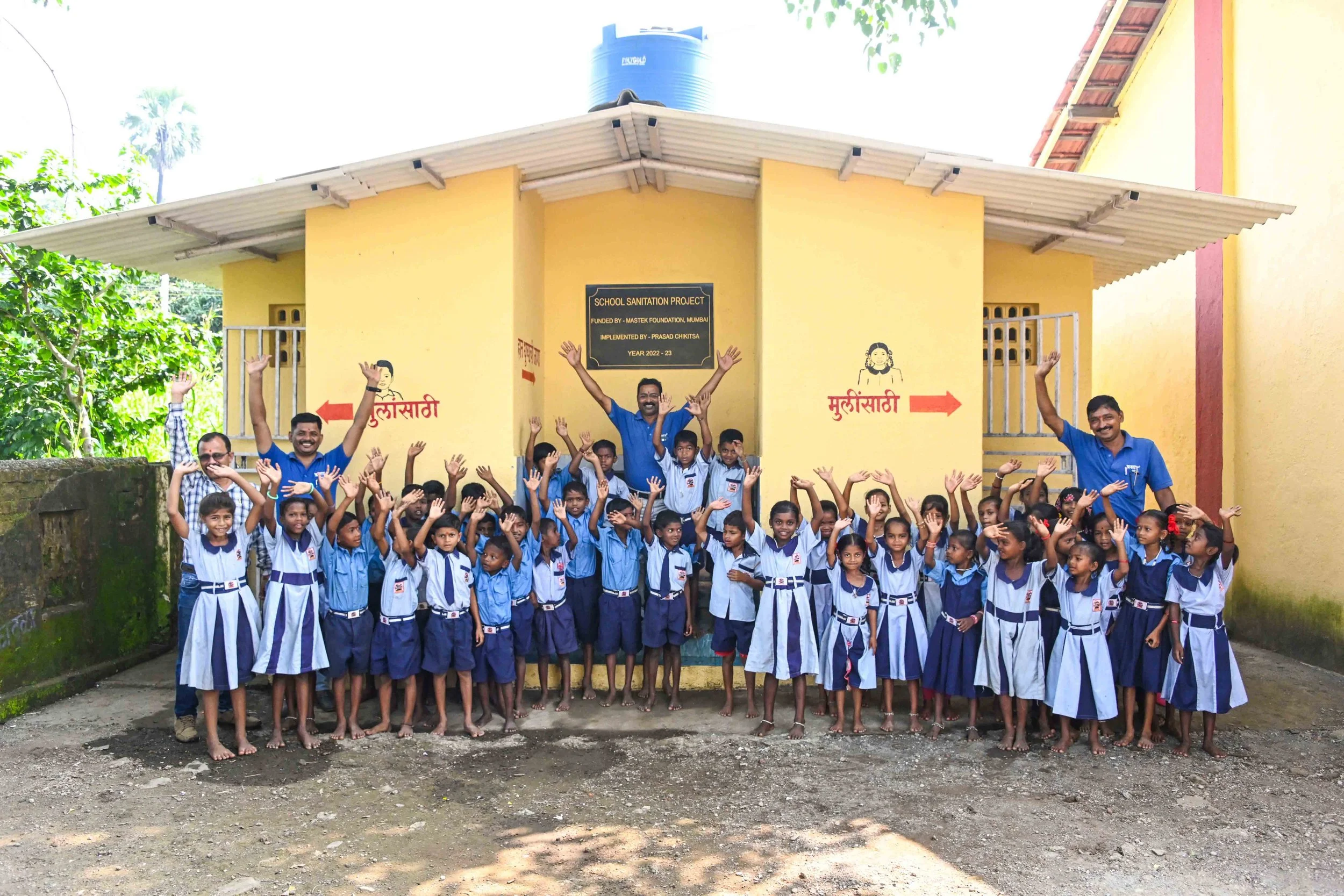Building Sanitation Facilities for Tansa Valley Schools: Restoring Dignity and Health