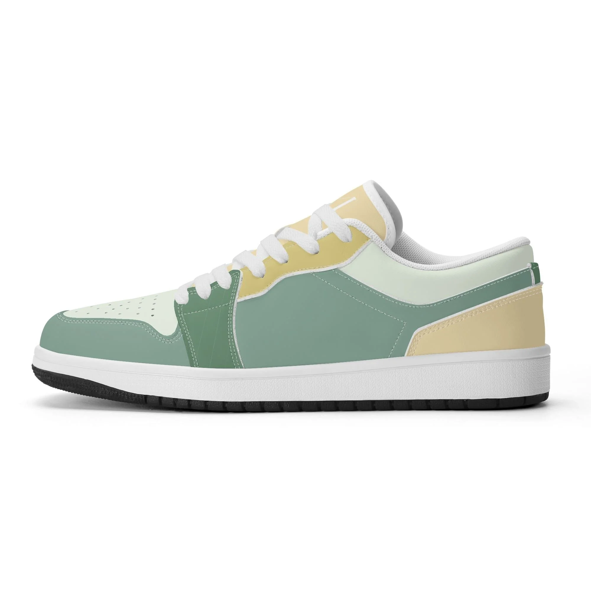 Unisex PU leather sneakers by MAXIANA, cushioned insole, HK exclusive