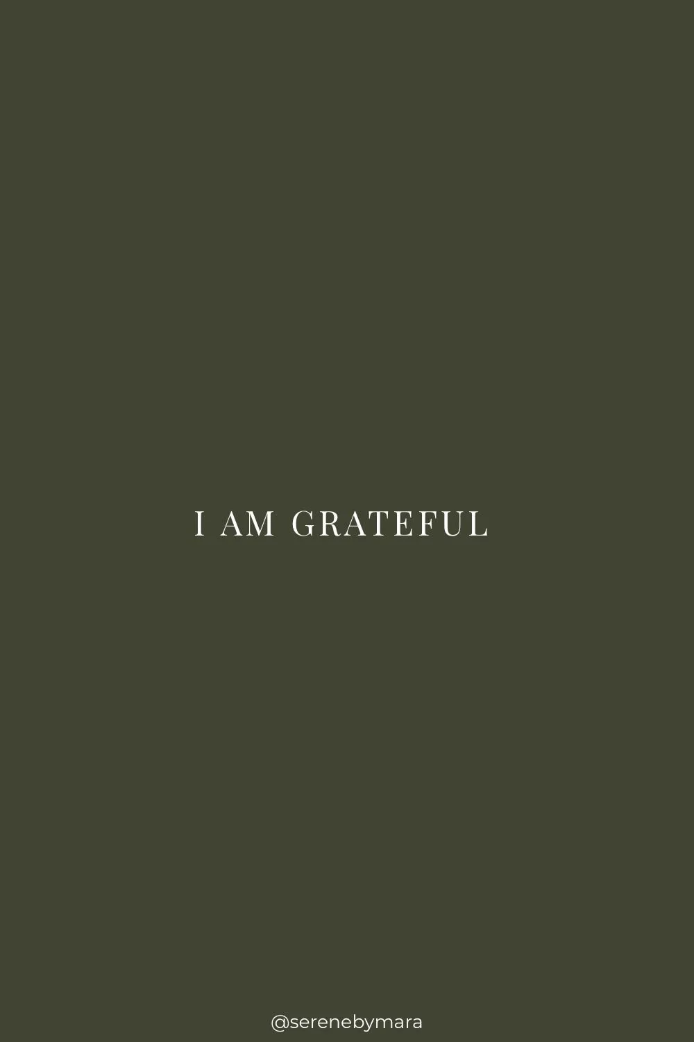 Gratitude