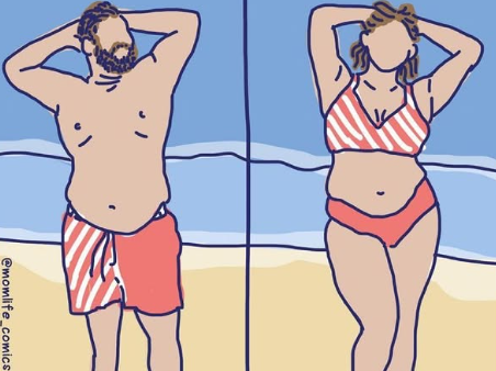 Dad Bod vs "She's Let Herself Go"