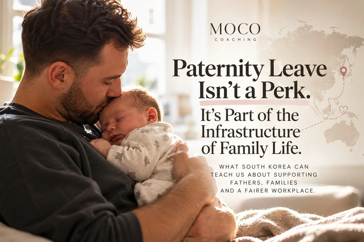 Two weeks. That&rsquo;s how long most new dads in the UK get.
South Korea now offers the world&rsquo;s most valuable statutory paternity leave - and it raises a bigger question:
Why are we still treating fatherhood like a short interruption to work?
