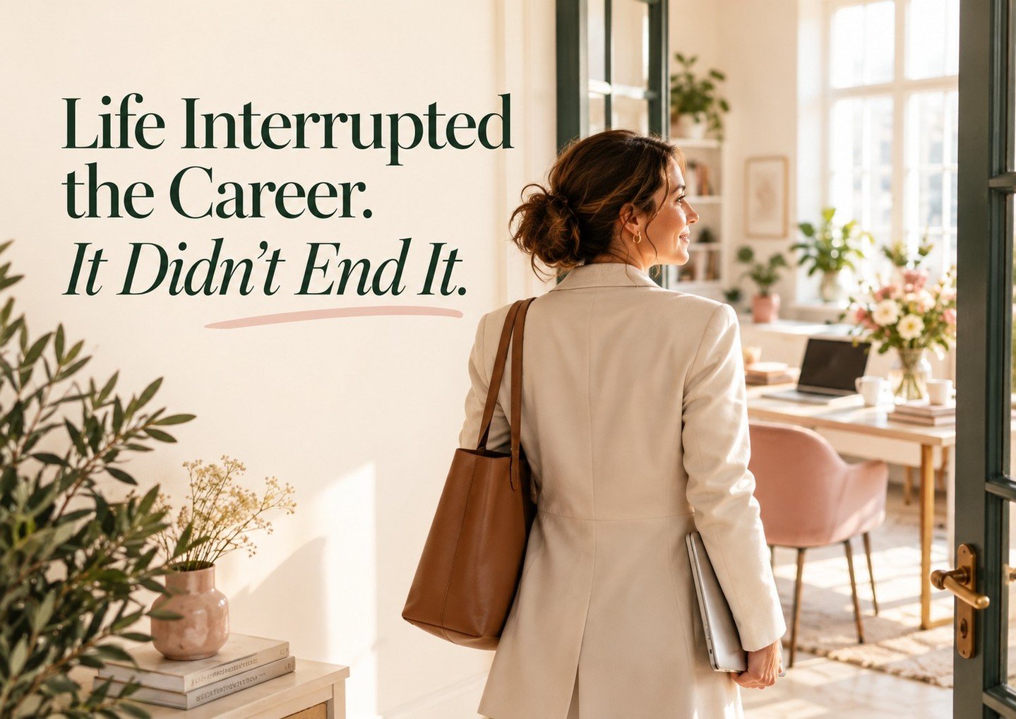 A career break is not the end of a career.

Motherhood. Caring. Health. Family. Life.

Sometimes work has to pause.
The problem comes when talented people are treated as though that pause erased everything they achieved before it.

Godrej&rsquo;s new