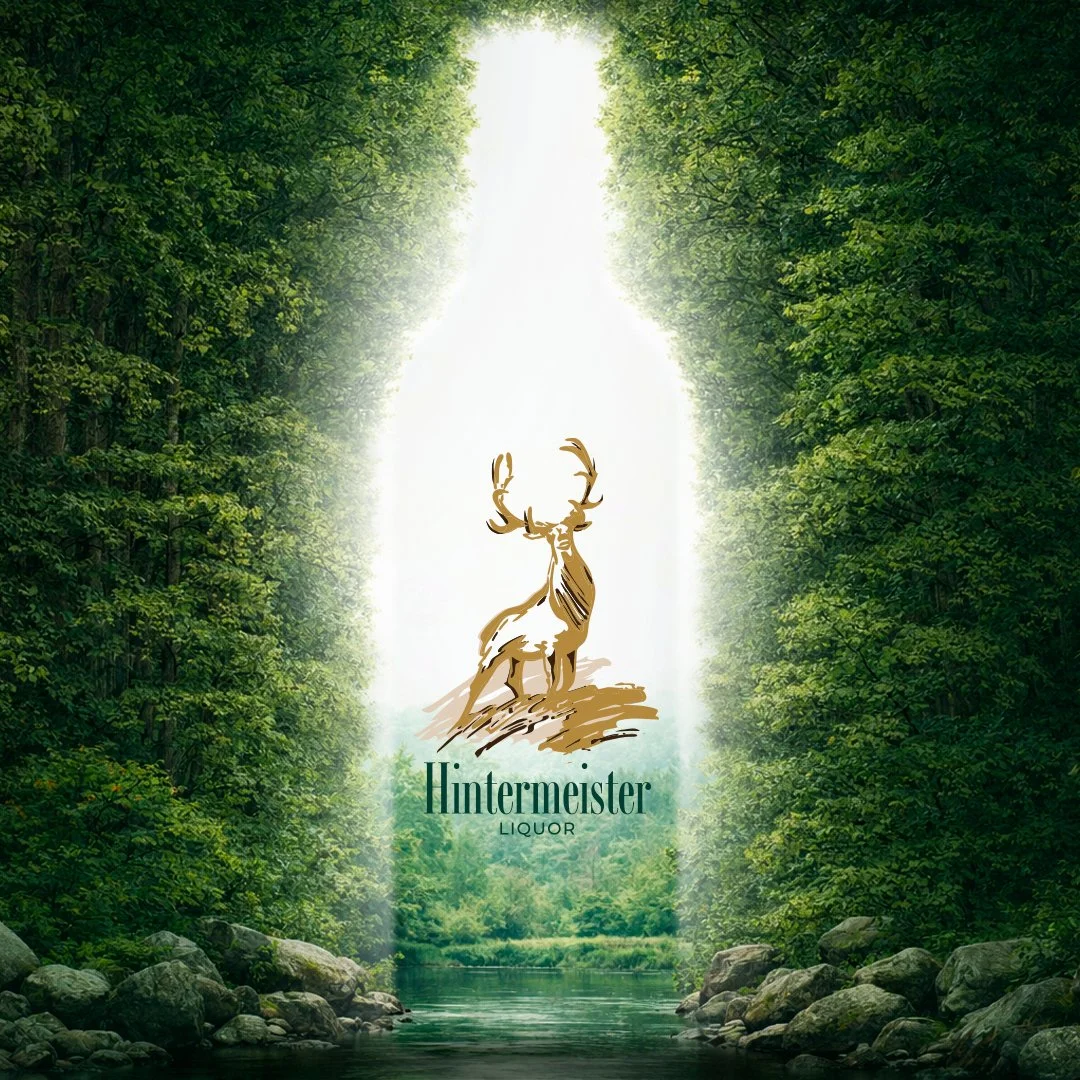 label design for a herbal liqueur