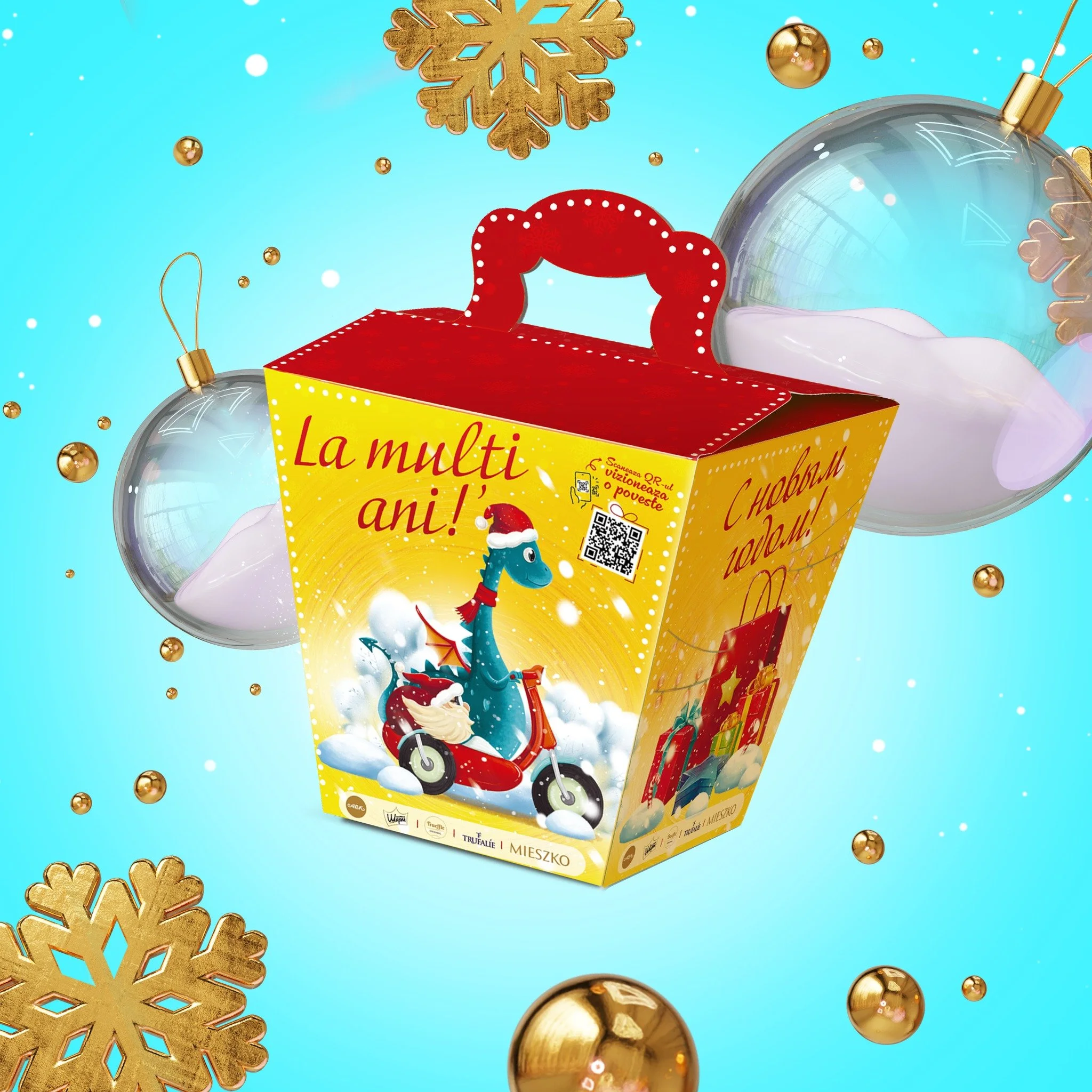 Winter collection gift box