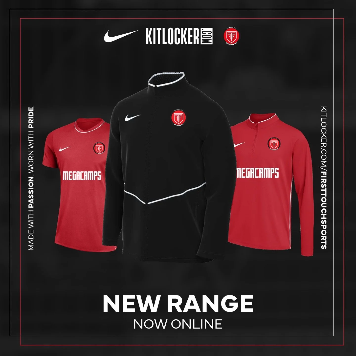 🚨🎉 New Kit Drop Alert! 🥳🚨 

Get ready to celebrate with our brand-new Nike kit collection! Perfect for gifting your child on their birthday or gearing up for our exciting MegaCamps and School Clubs! 🤩

Designed for young athletes who value both 