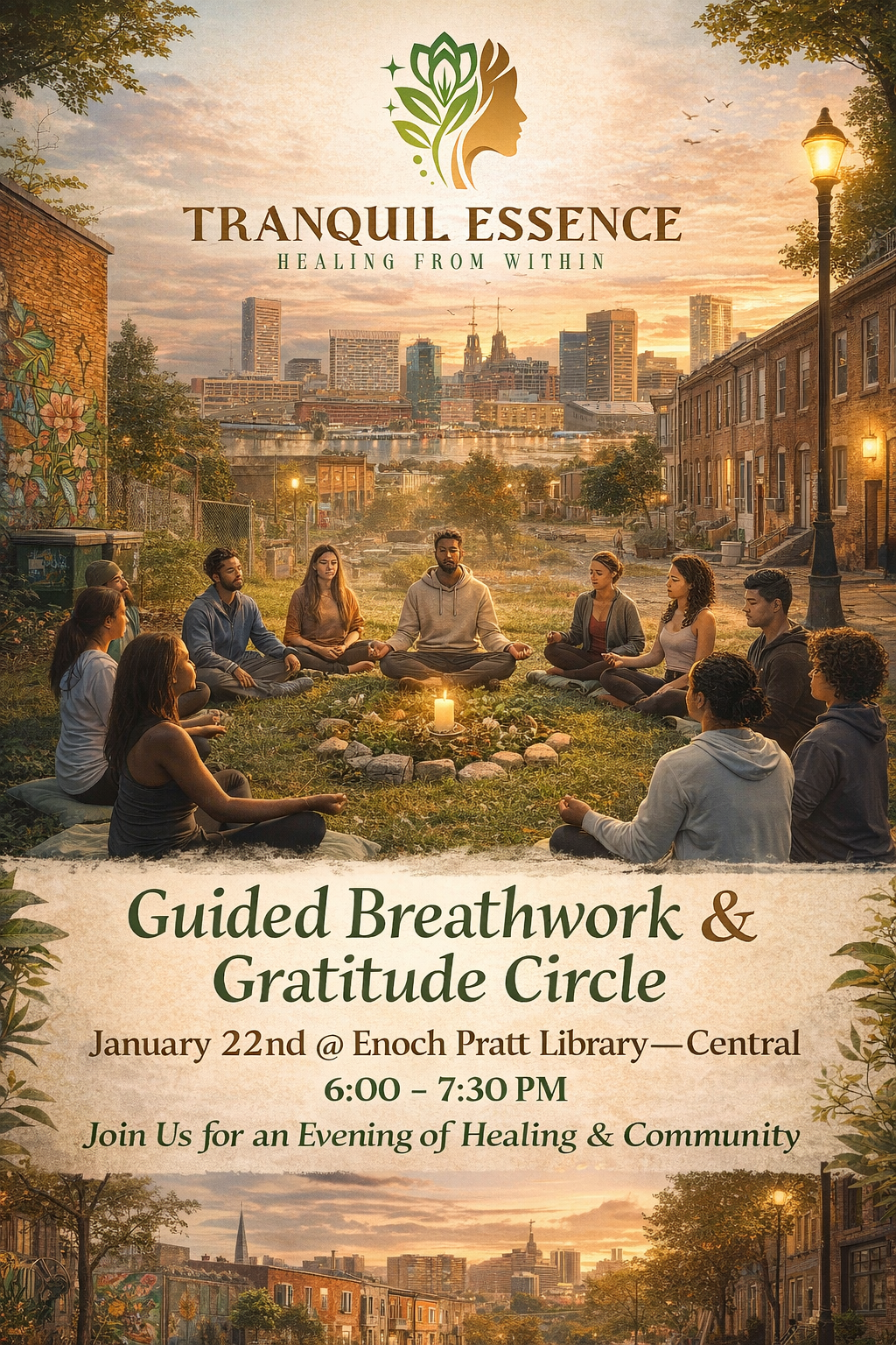 Guided Breathwork and Gratitude Circle