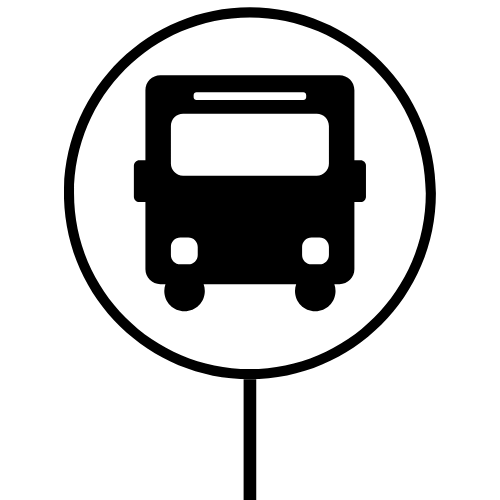 icon of a bus