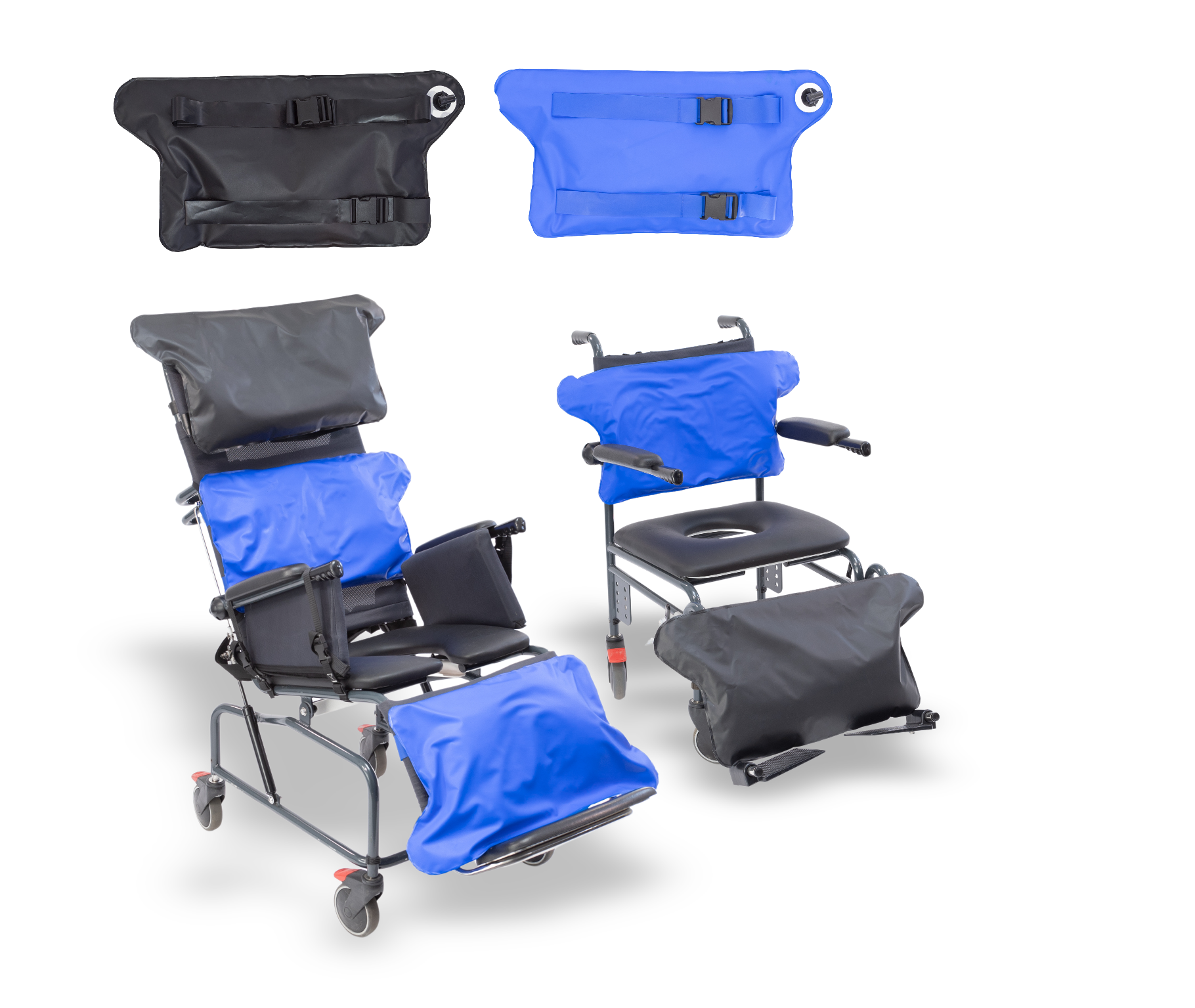 ReMould Multi Support accessories on shower chair range.