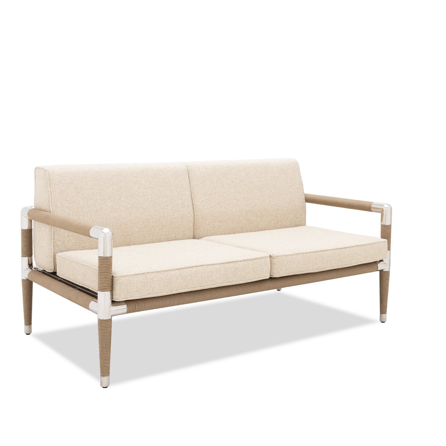 Marina Taupe 2 Seat Sofa