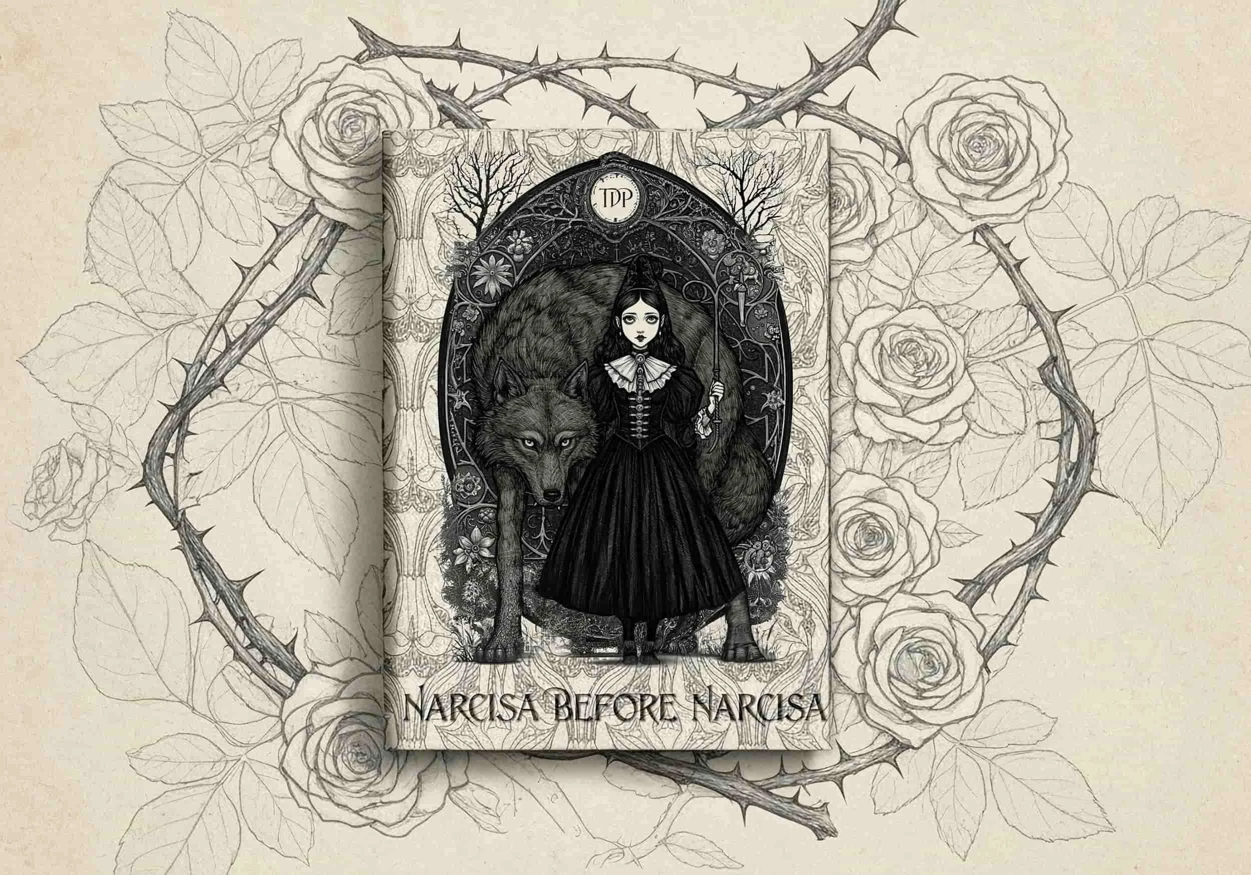 The cover of the first book in the Narcisa series