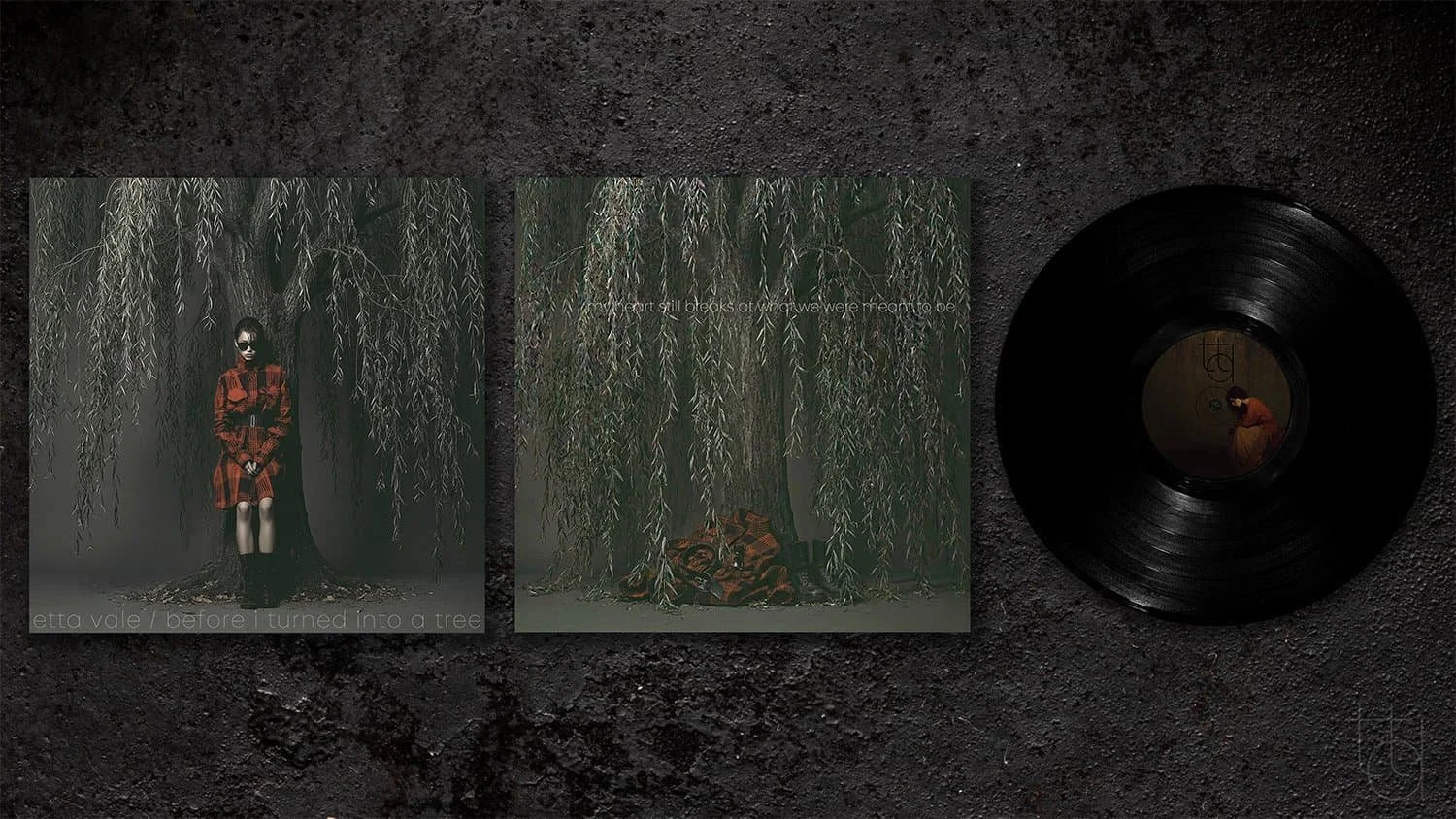 The amazing artwork for acoutic poet Etta Vale's latest release