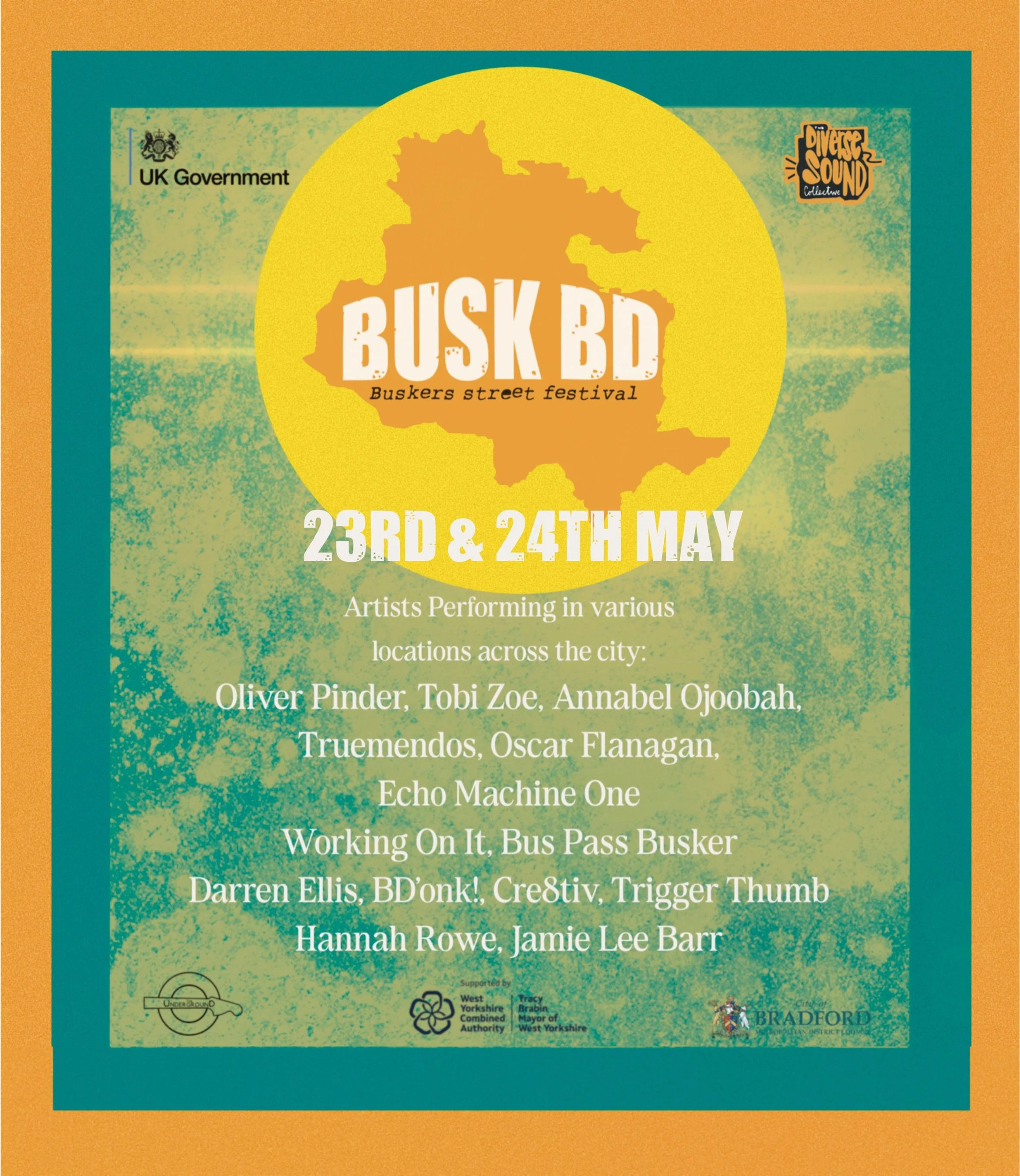 Catch me at BUSK BD Saturday (23rd May), 3&ndash;5pm at Queensgate Square 🎸🎤

@bradfordmdc @visitbradford @theundergroundbradford 

#livemusicbradford #bradford #buskbd #performance #buskbd2026