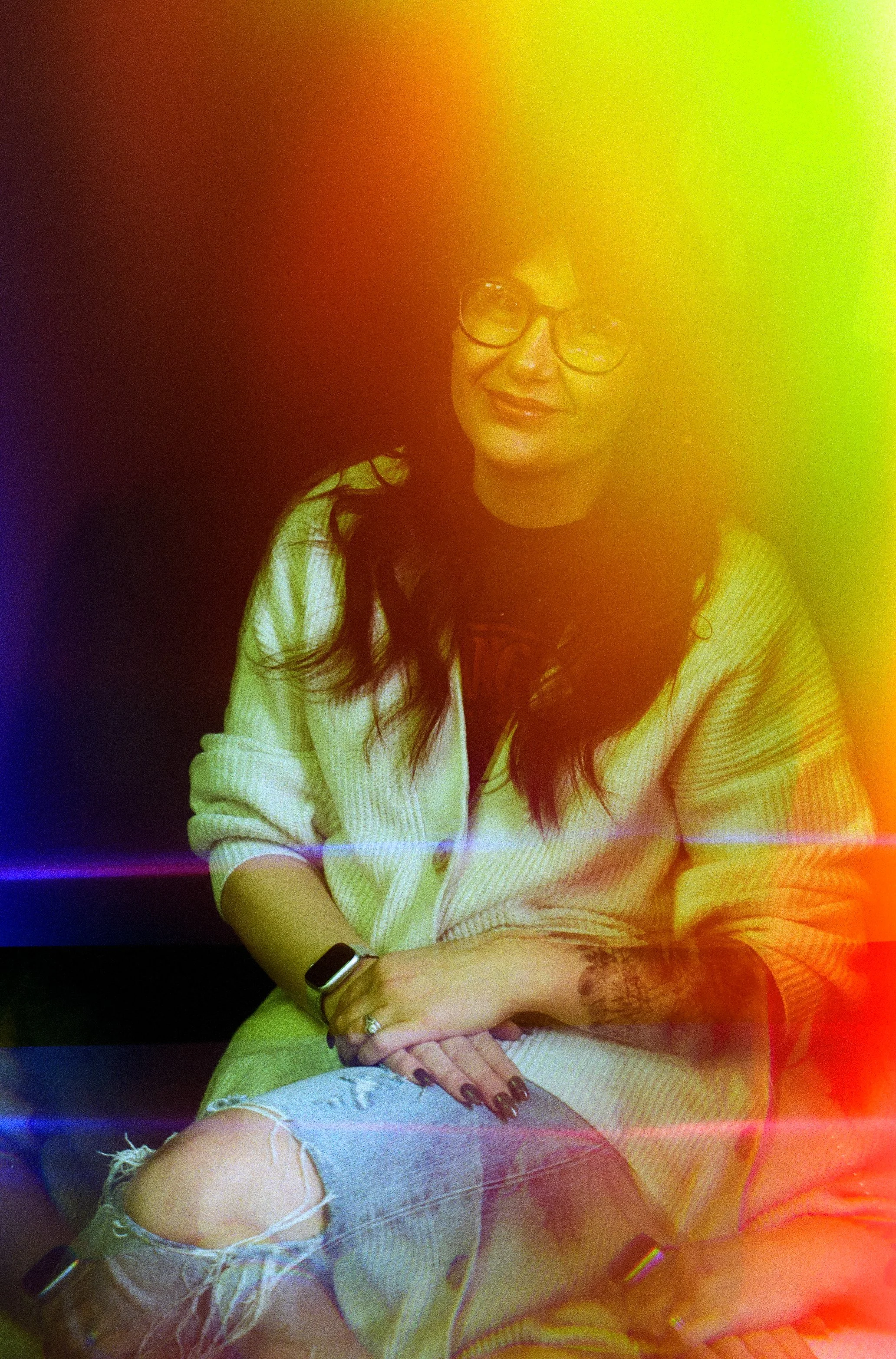 salon owner Brittany smiles warmly