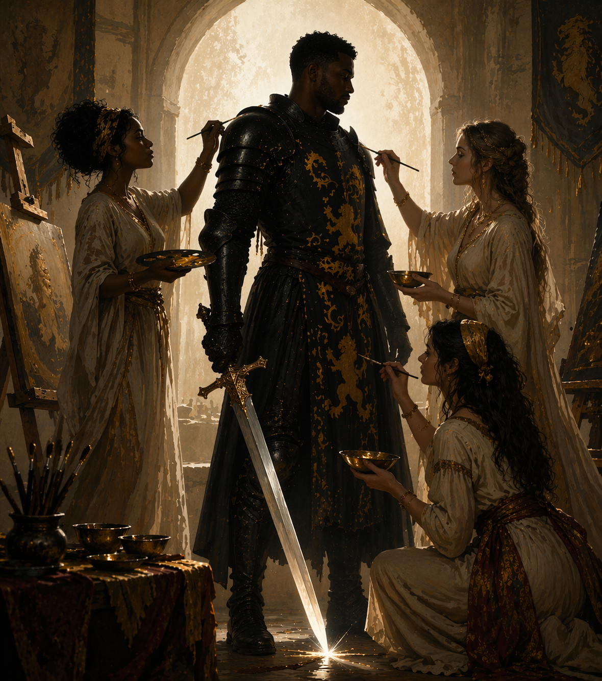 The Knight's Commission: An Immersive Art Affair (Paint Him)