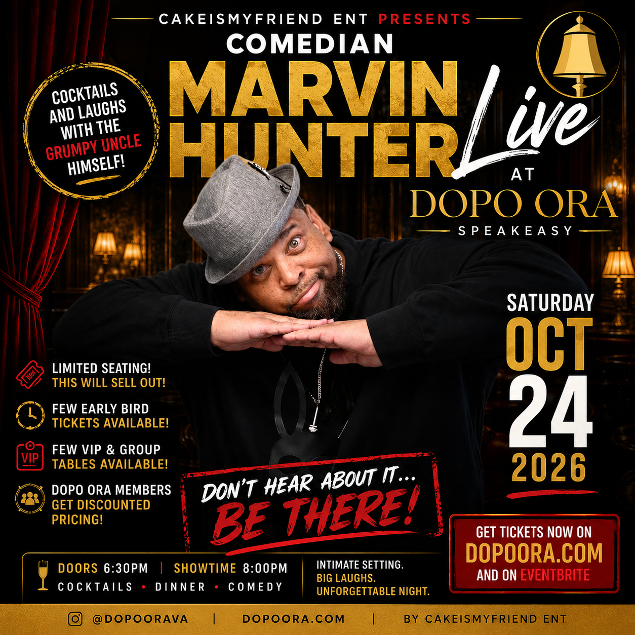 Comedy Marvin Hunter