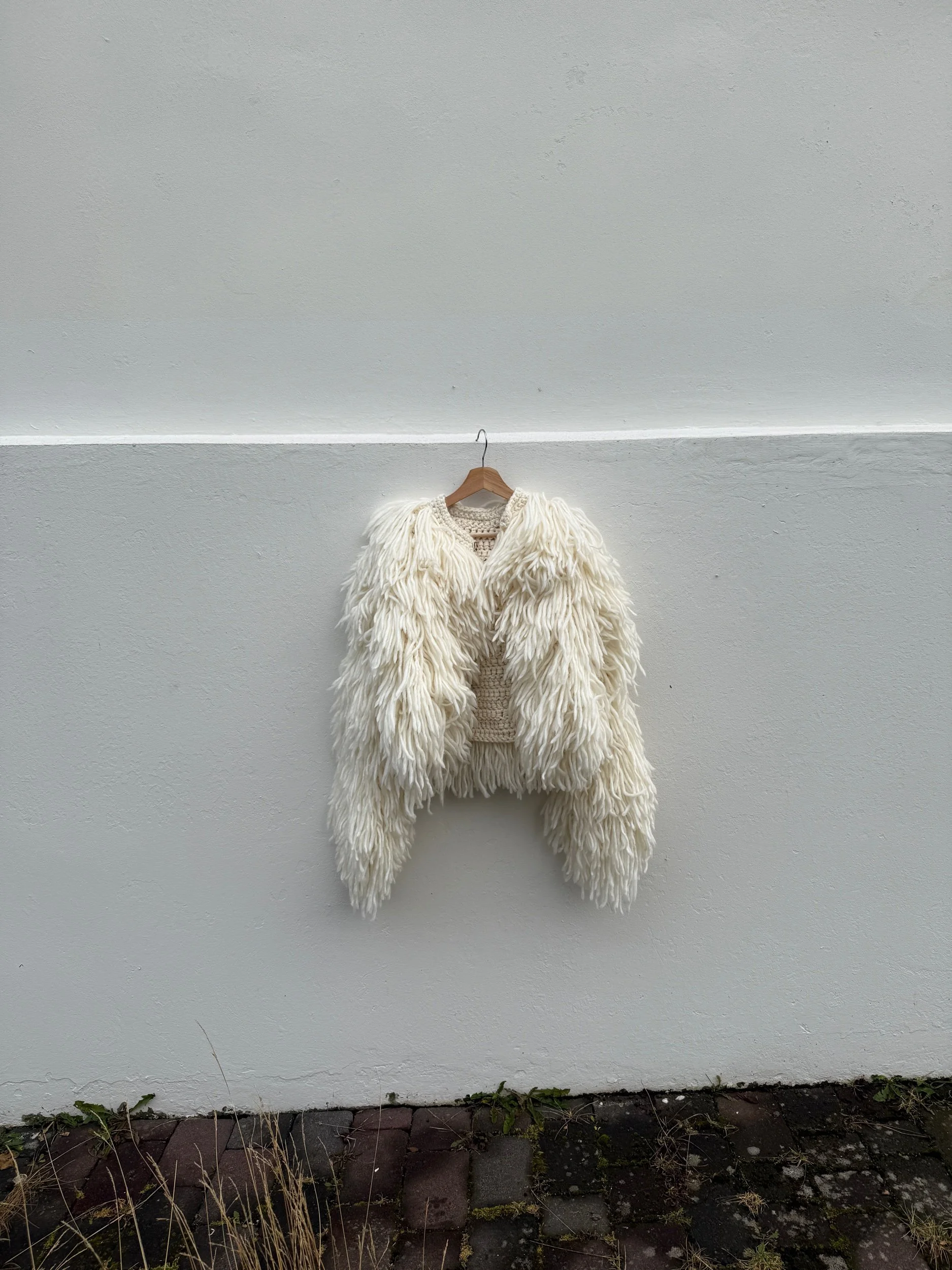 Winter jacket crochet pattern