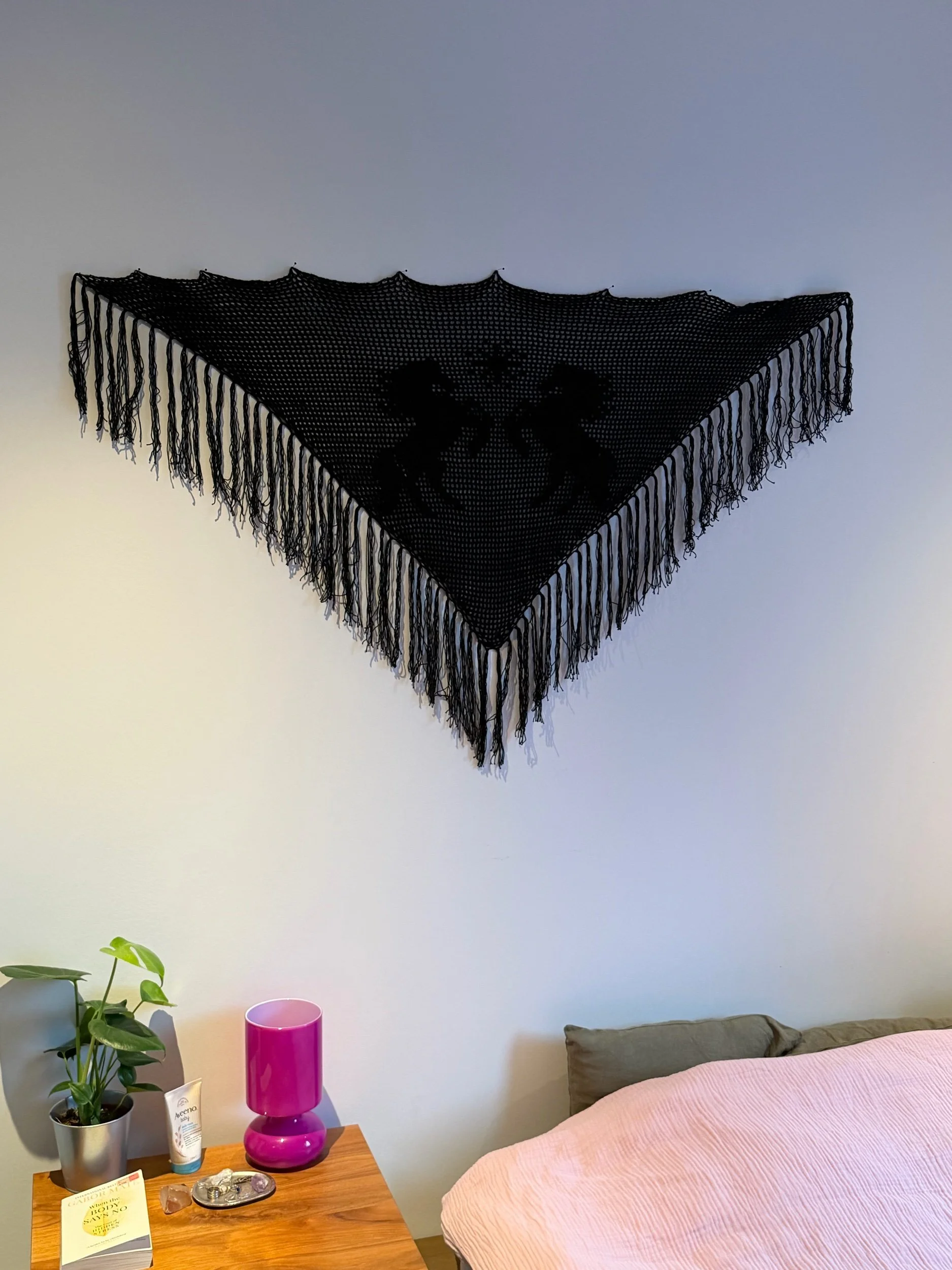 Freyja shawl crochet pattern