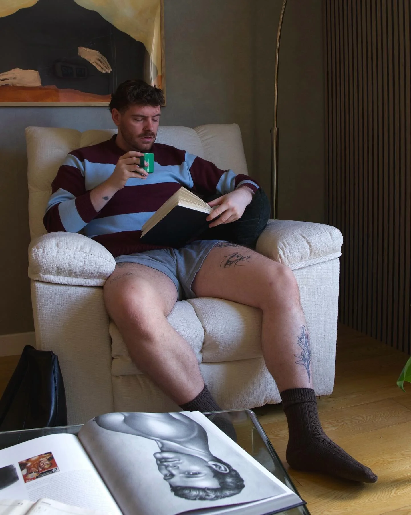flow state 📖☕️

..
✨ Spring Refresh Your Workspace with FlexiSpot: https://bit.ly/3OsdVRI
My Waffle Sofa &ndash; Now &pound;80 Off! - https://bit.ly/4cACV2j