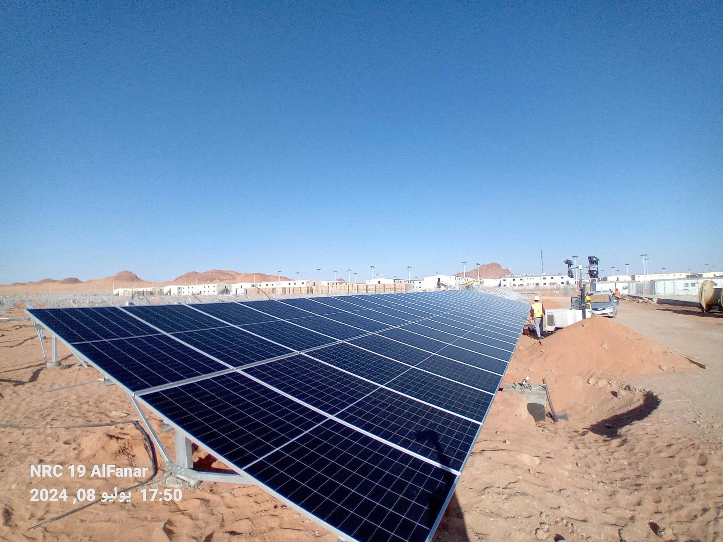 Solar construction and installation works