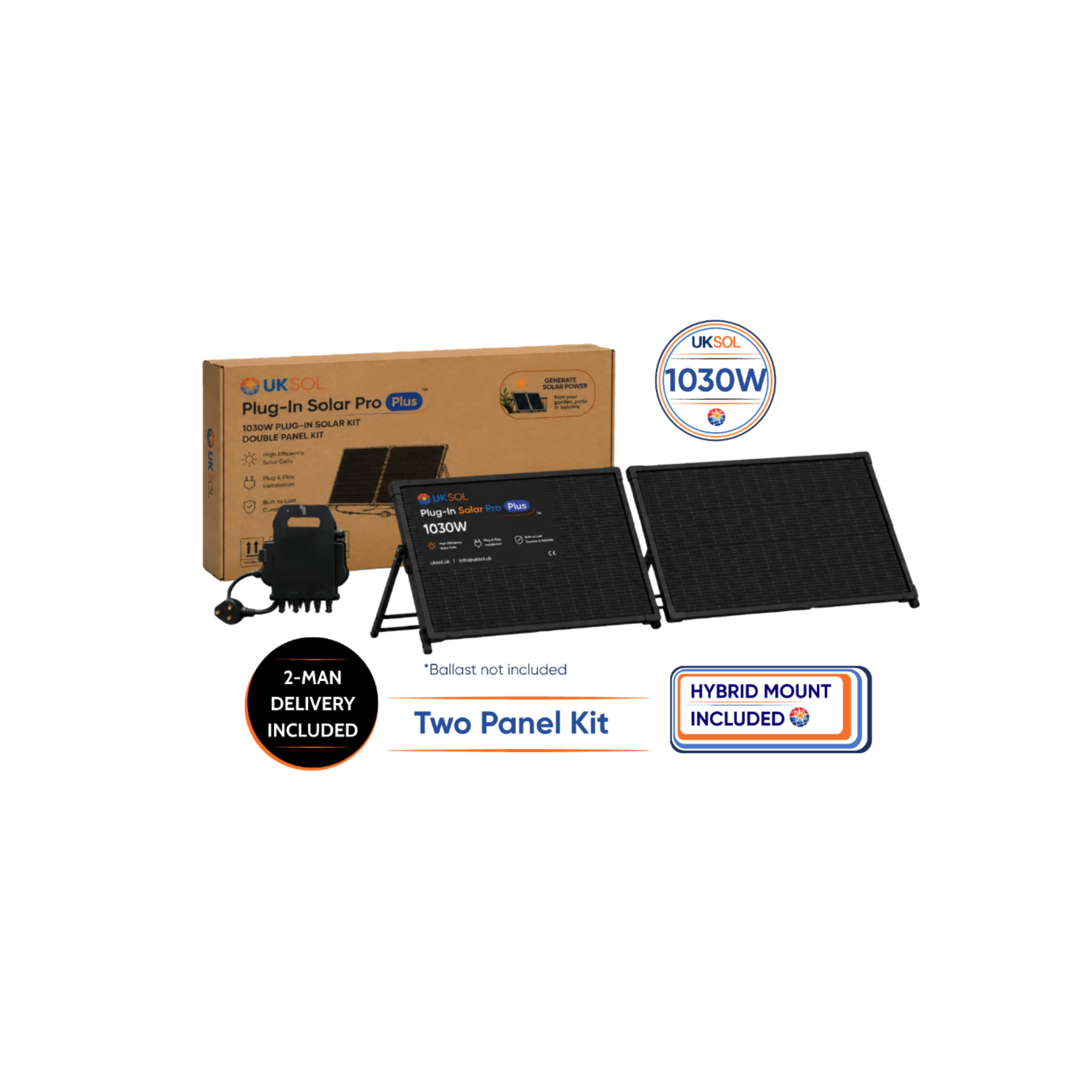 Plus - 1030W (Plug-In Solar Pro) - Hybrid Mount