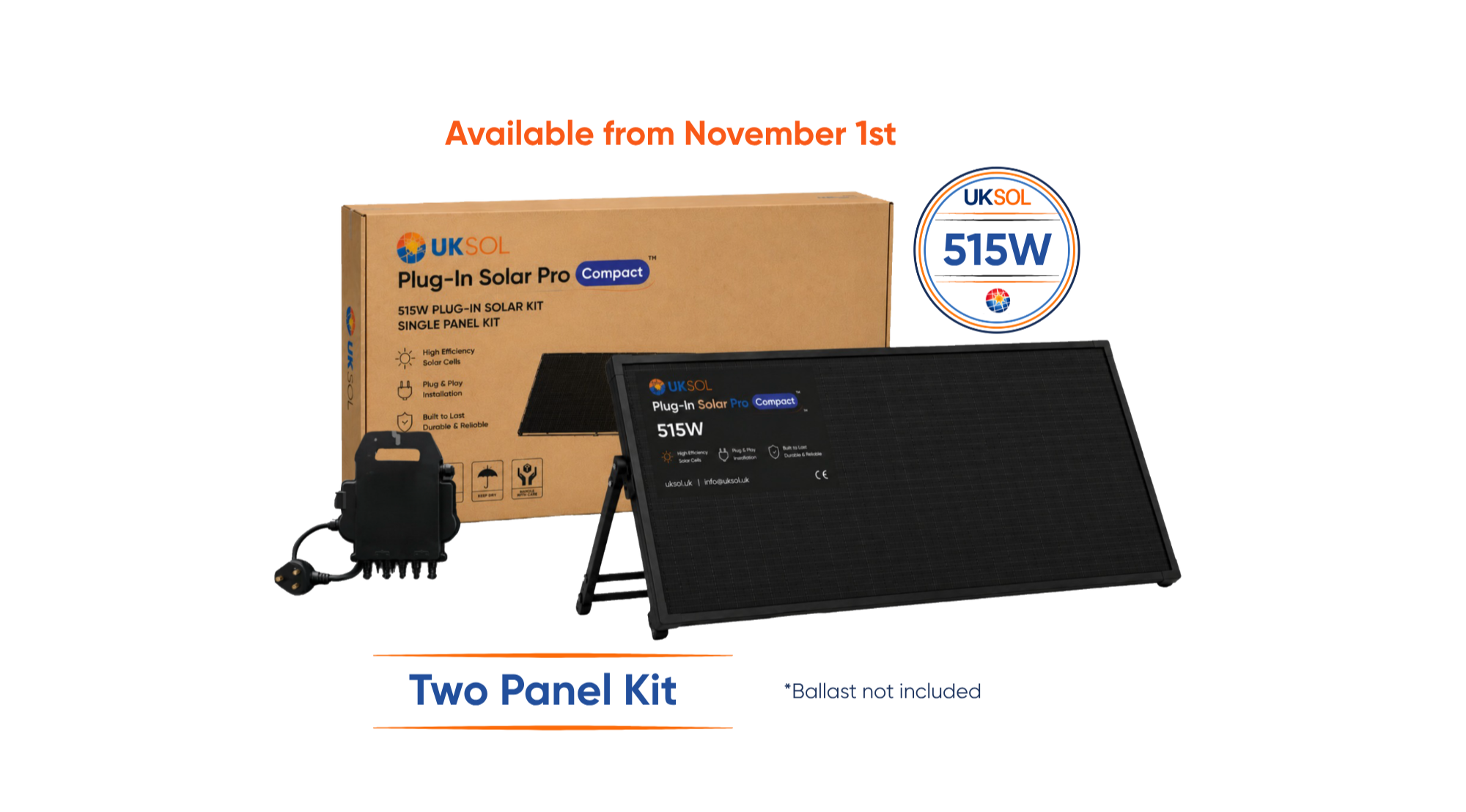 Compact - 515W (Plug-in Solar Pro) - Hybrid Mount