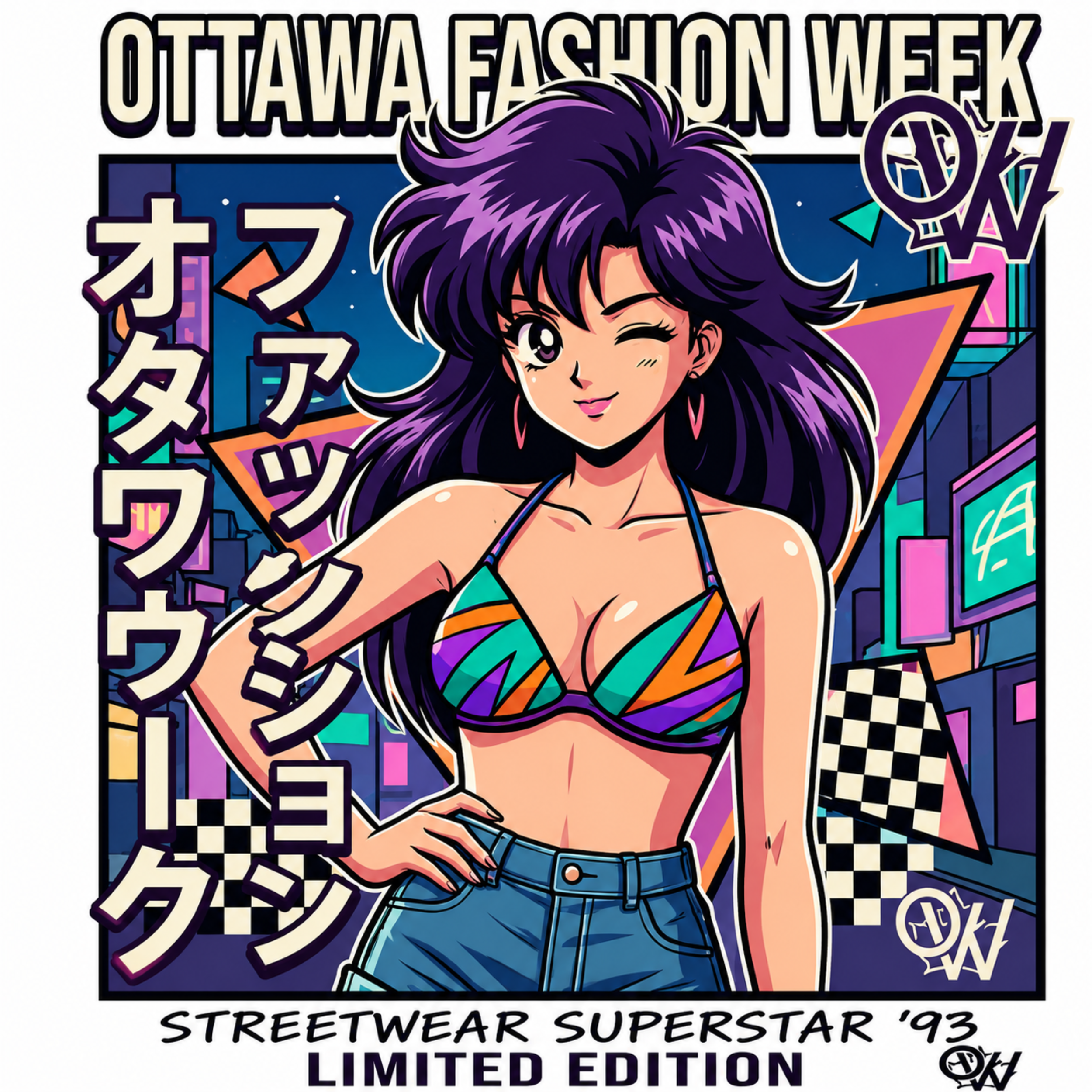 Anime Graphic - Ottawa Fashion Week