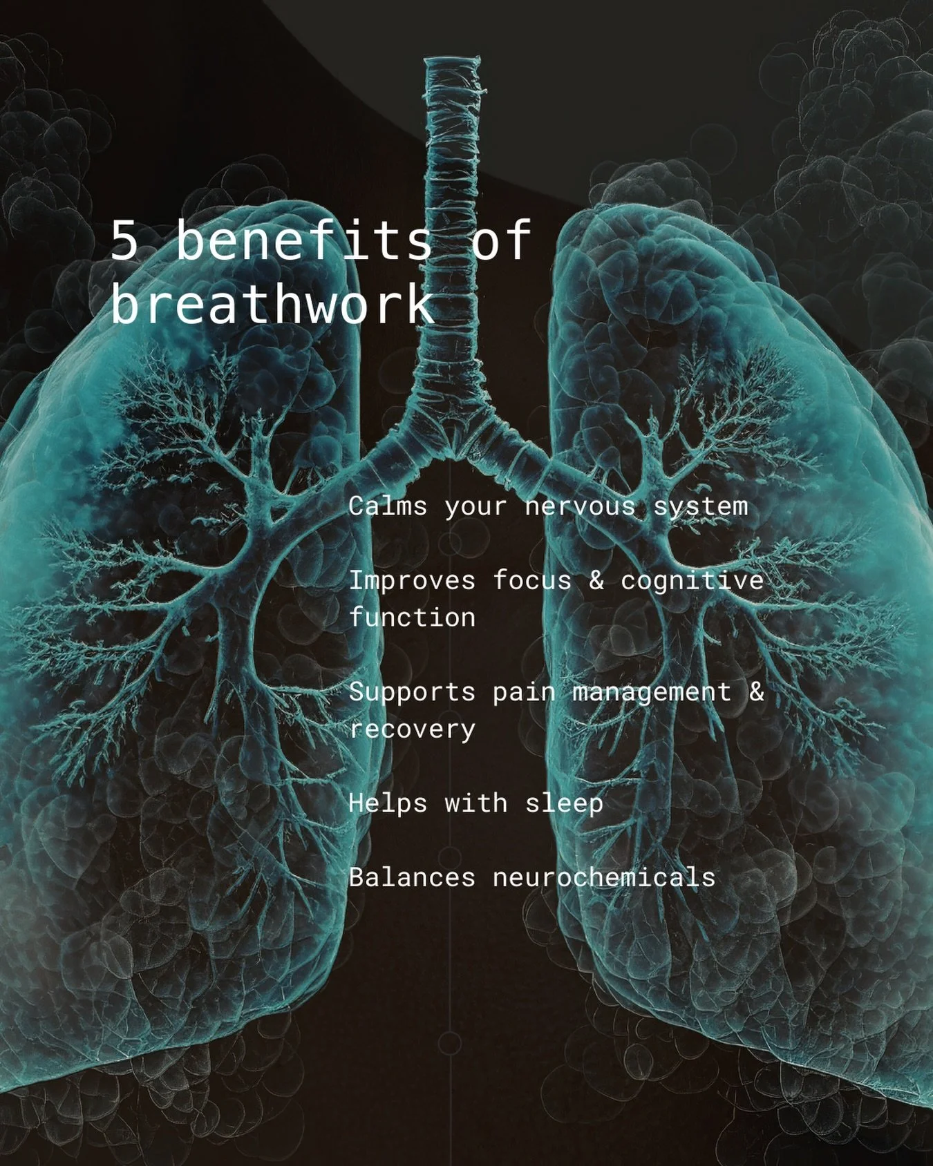Breathing is automatic&hellip; but the way you breathe can change how you feel, focus and perform.

Despite its &ldquo;woo-woo&rdquo; reputation, breathwork is science-backed and proven to:

Calm your nervous system
Improve focus &amp; cognitive func