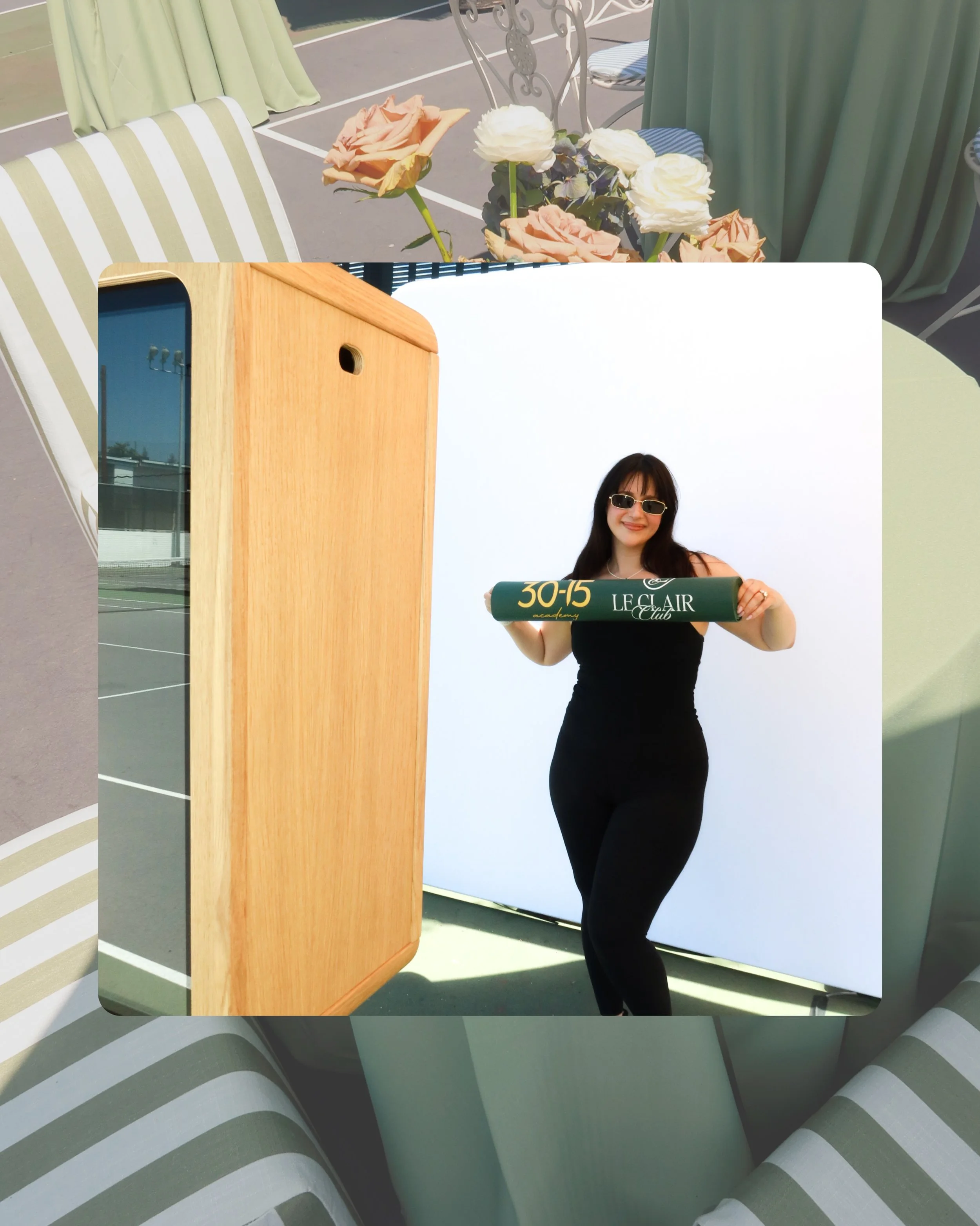 One year, worth celebrating 🎾🥂

Celebrating 30-15 Academy&rsquo;s first anniversary in Glendale with a photo booth moment made for the occasion. Clean, custom + a little courtside chic.

Happy one year, @3015academy ✨

#3015academy #glendaleevents 