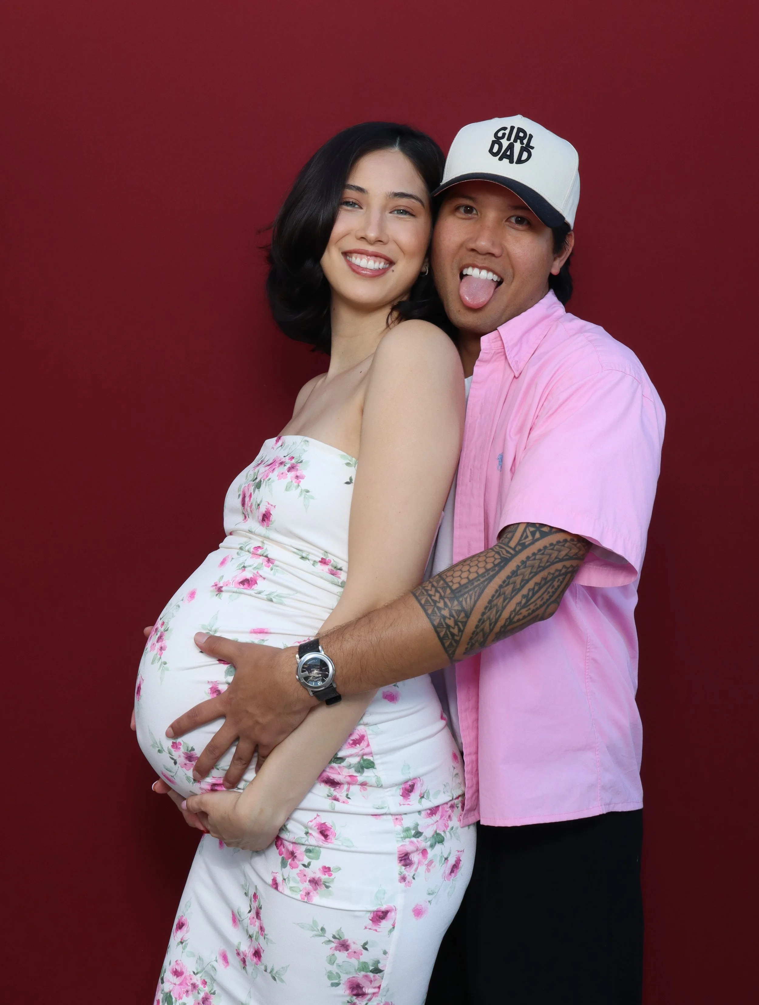 Val & Dylin's Baby Shower - Oak Booth