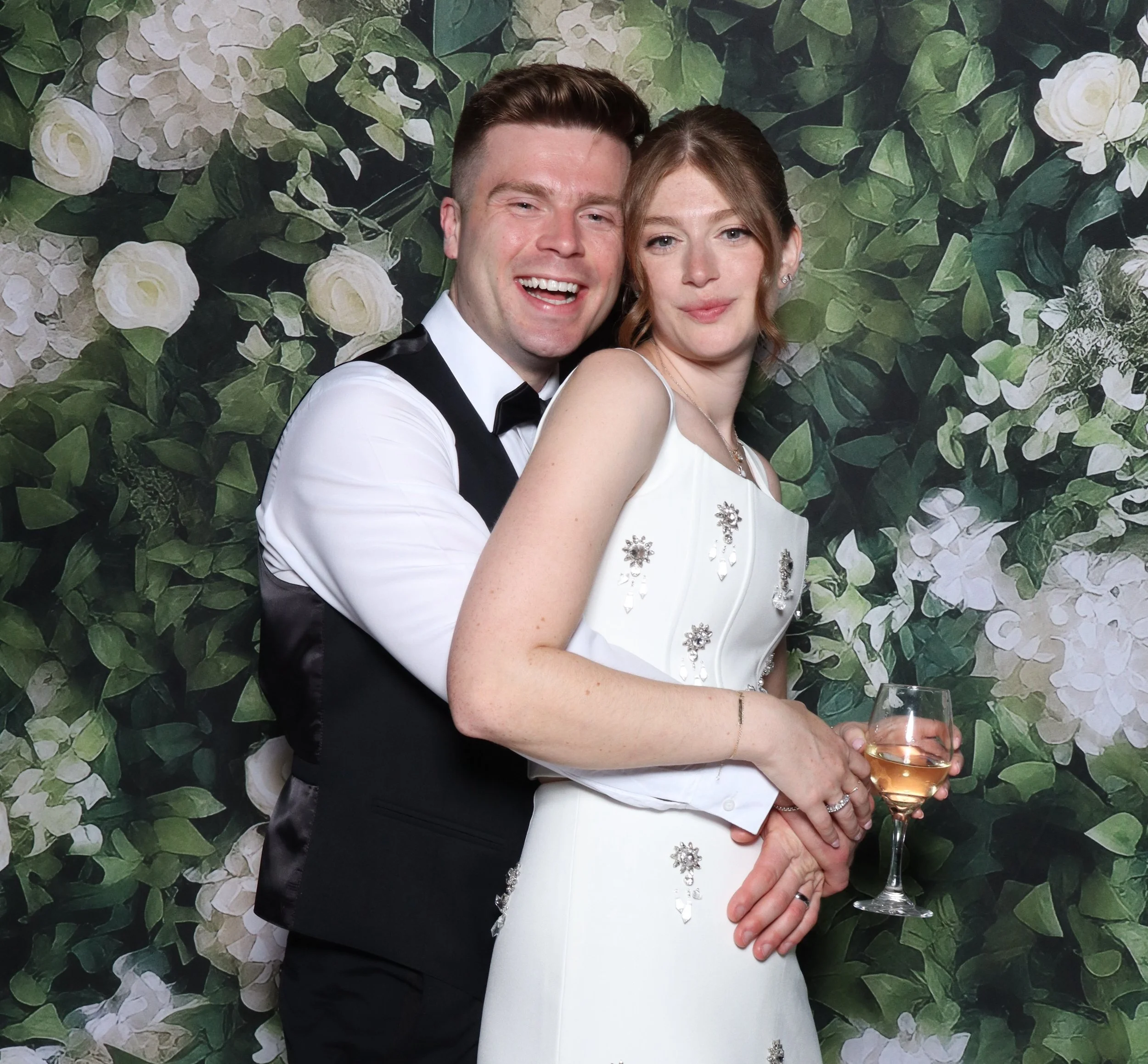 Zoe & Owen's Wedding - Oak Booth