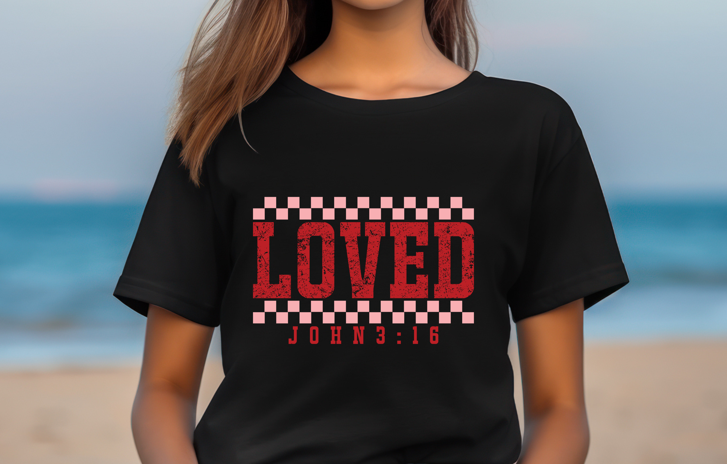"Retro Loved John 3:16" T-Shirt