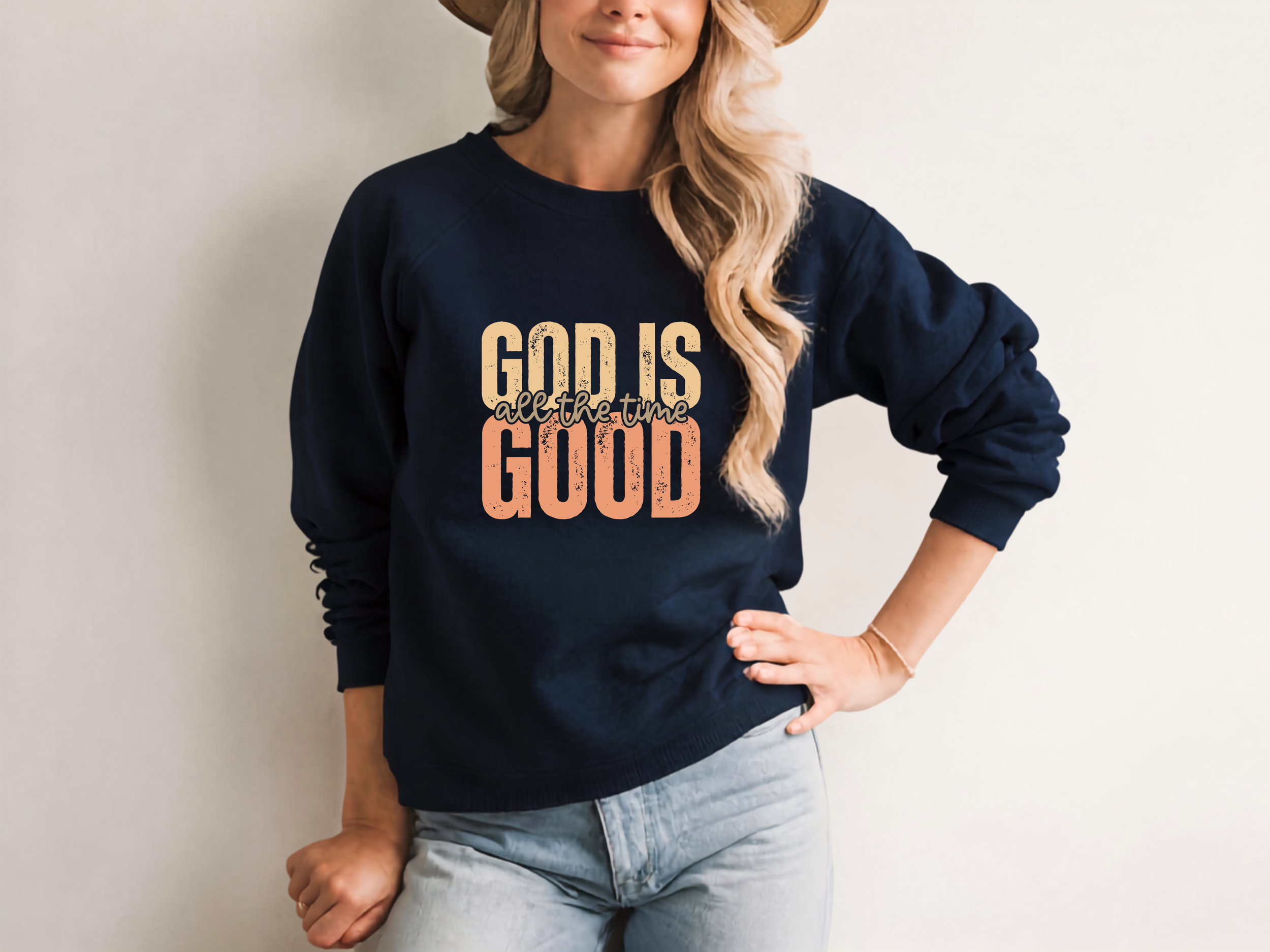 "God is Good Crew Sweatshirt"