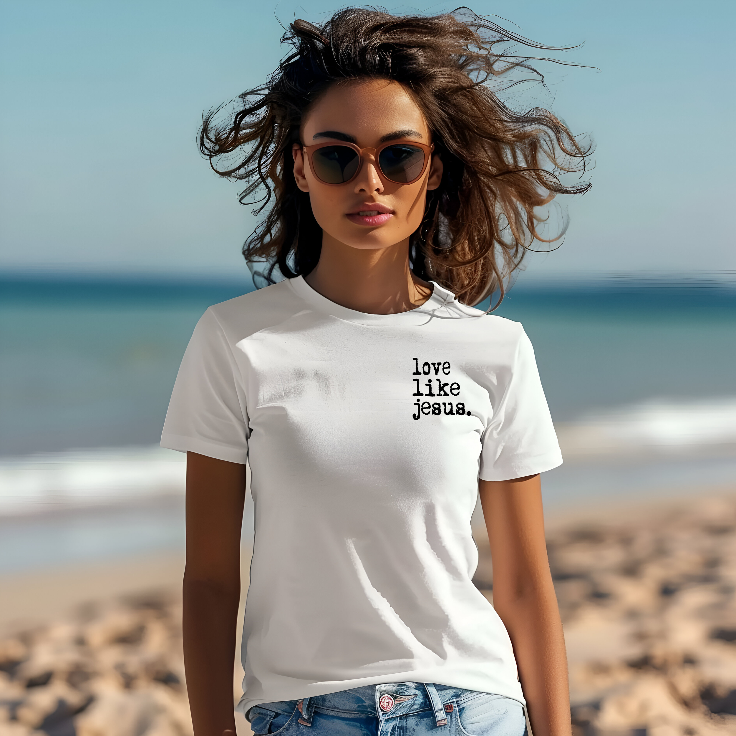"Love Like Jesus" Bold Tshirt