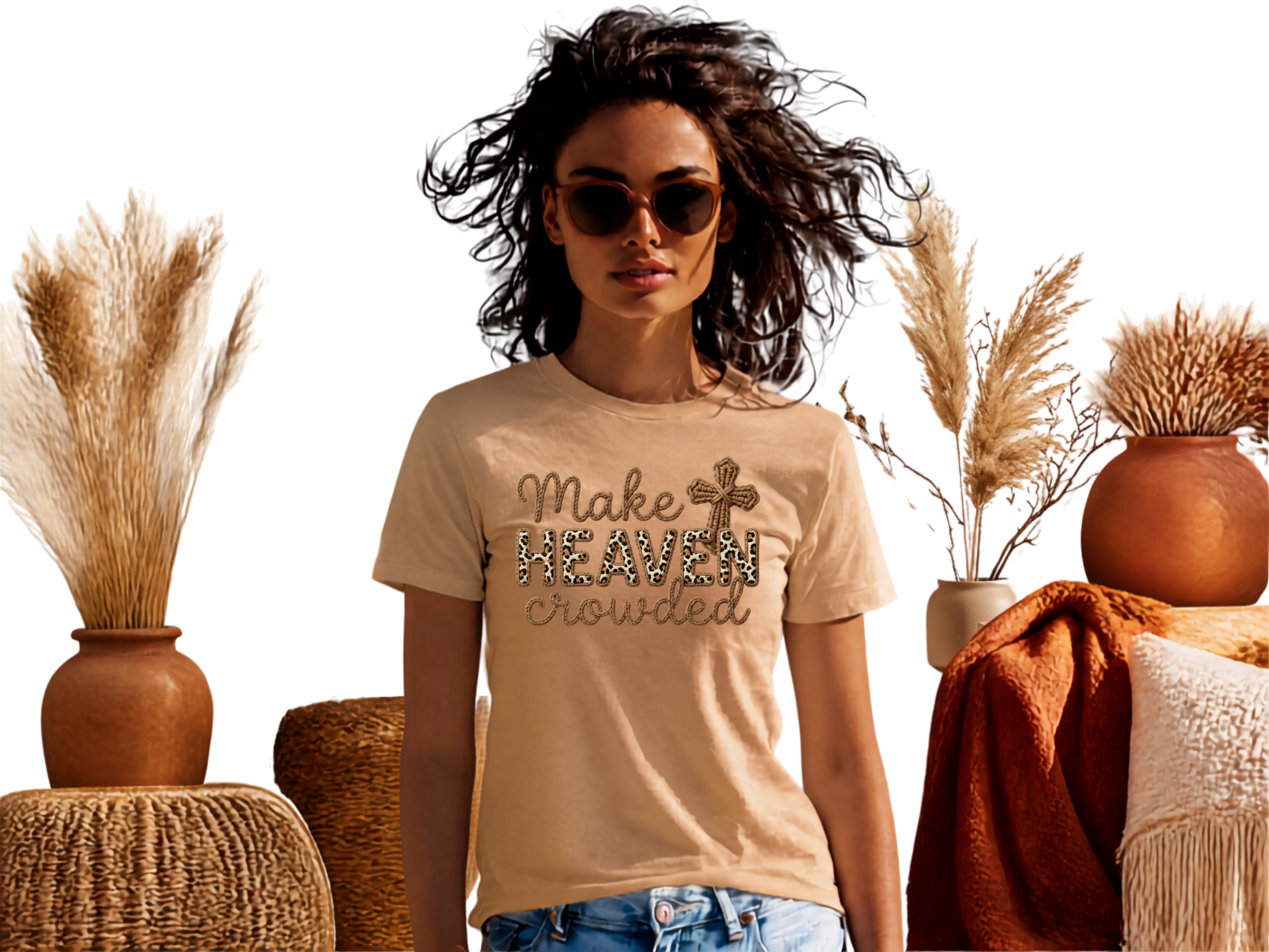 "Make Heaven Crowded Tshirt"