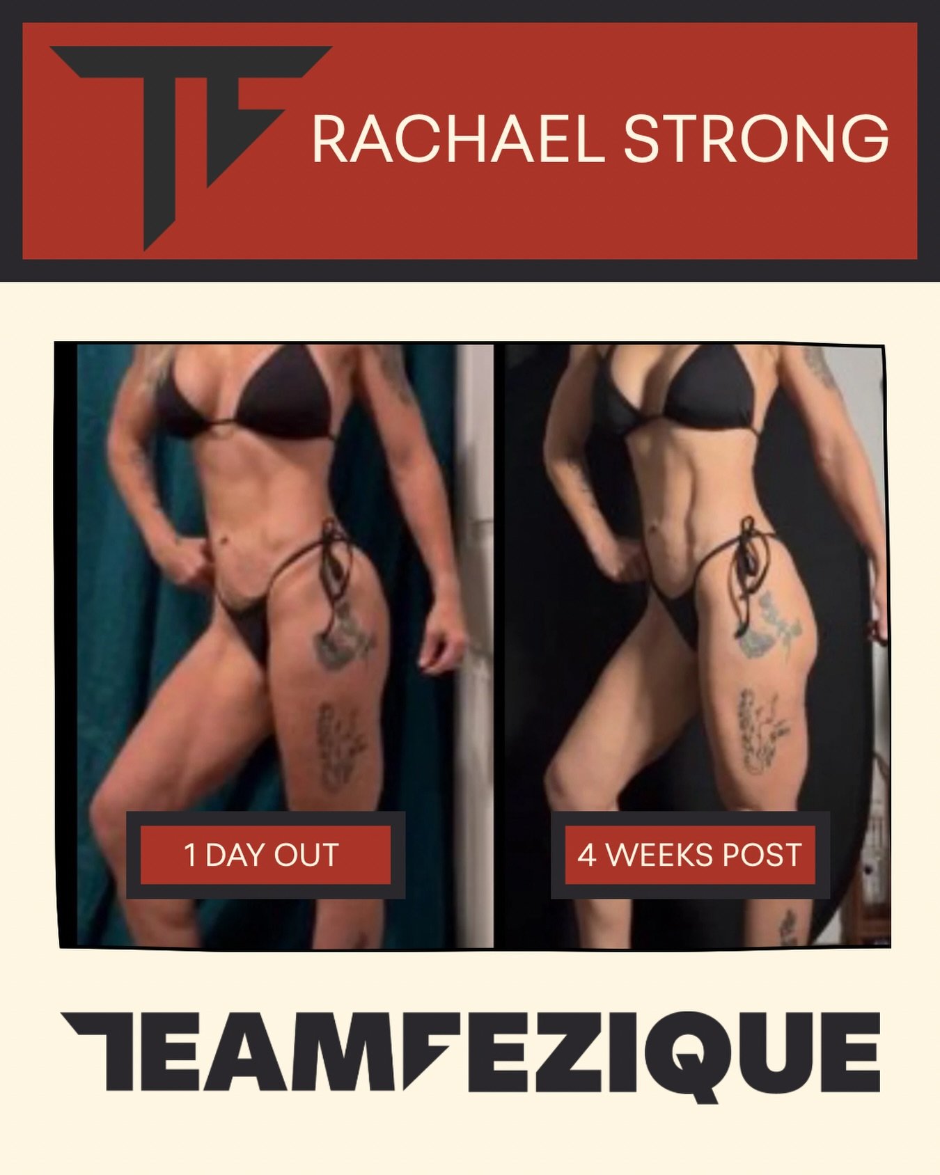 1 month post-show for @strongrachael515 and 🤯🤩🙌🏻.

Using science-based, reverse diet strategies, Rachael has been able to bring food ⬆️ and cardio ⬇️, and her physique is looking even BETTER! 😈💪🏻🤓

A calorie deficit and intense training can b