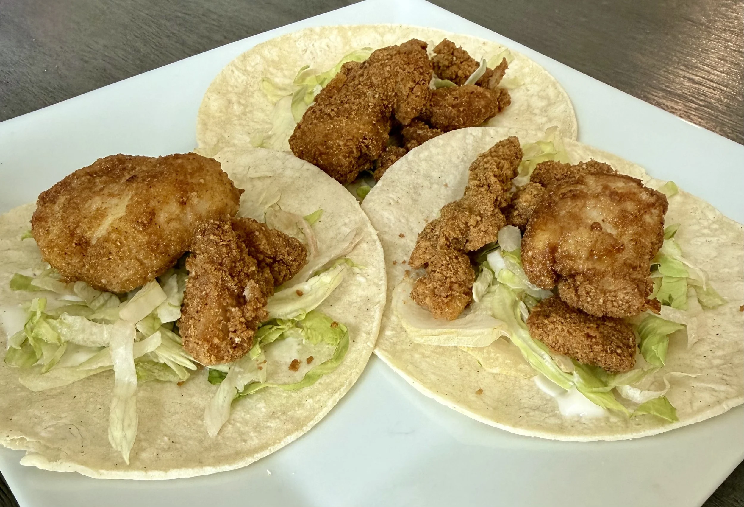 CRISPY CHICKEN TACOS